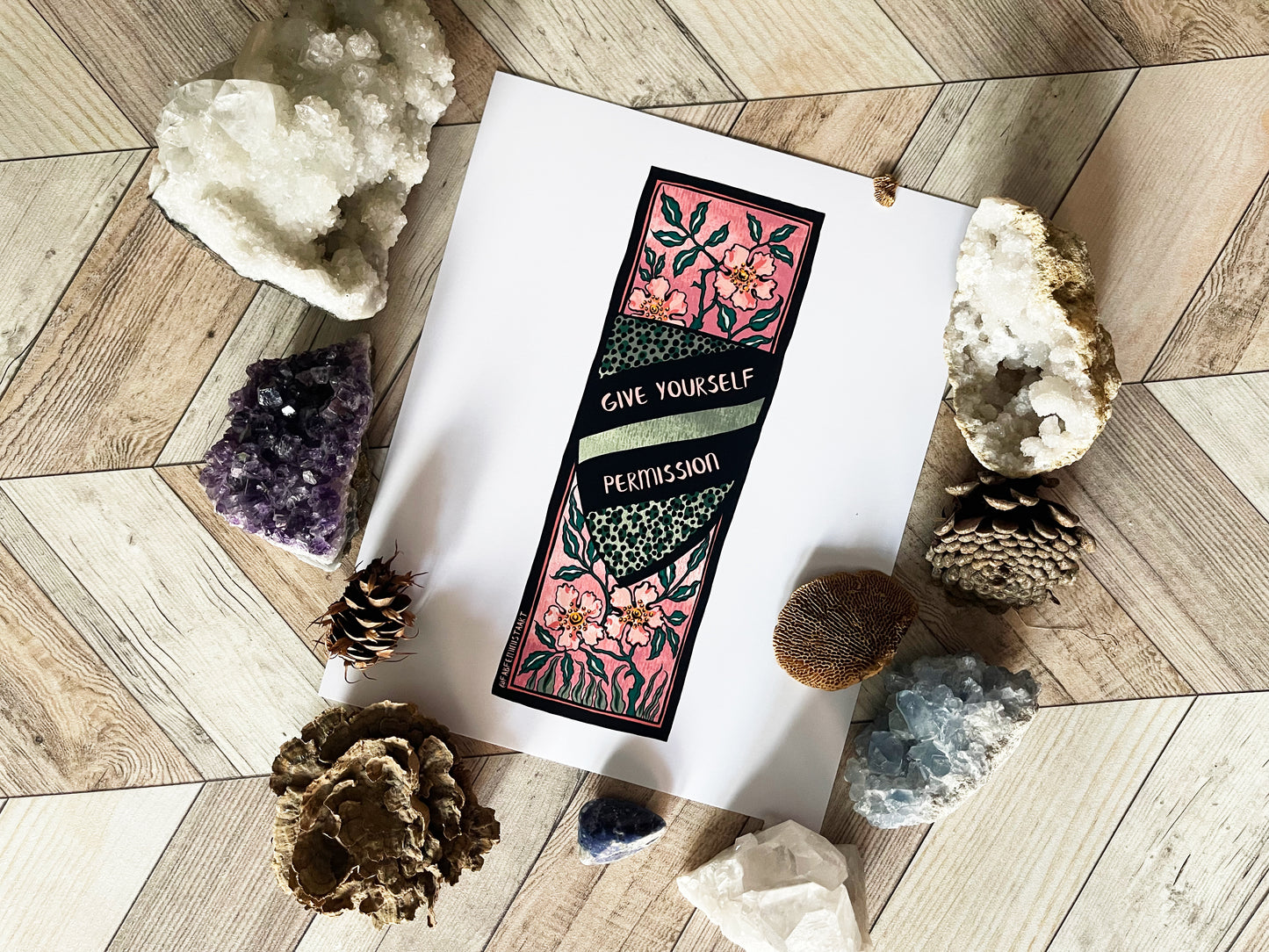 Give Yourself Permission: Self Care Print