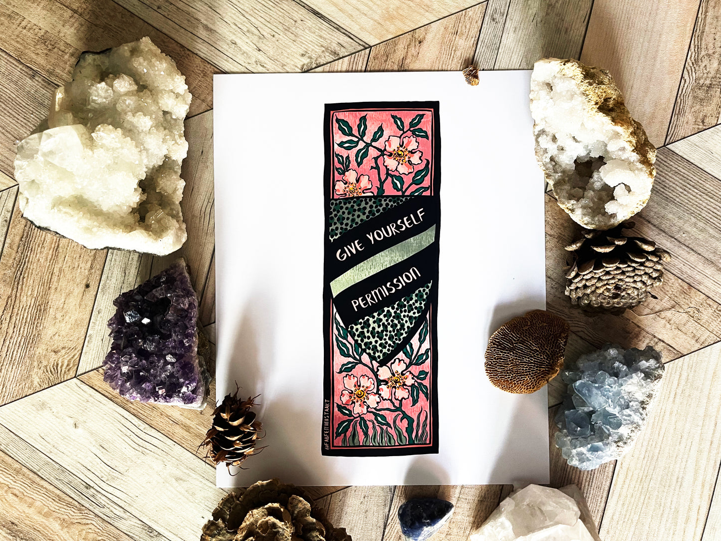 Give Yourself Permission: Self Care Print