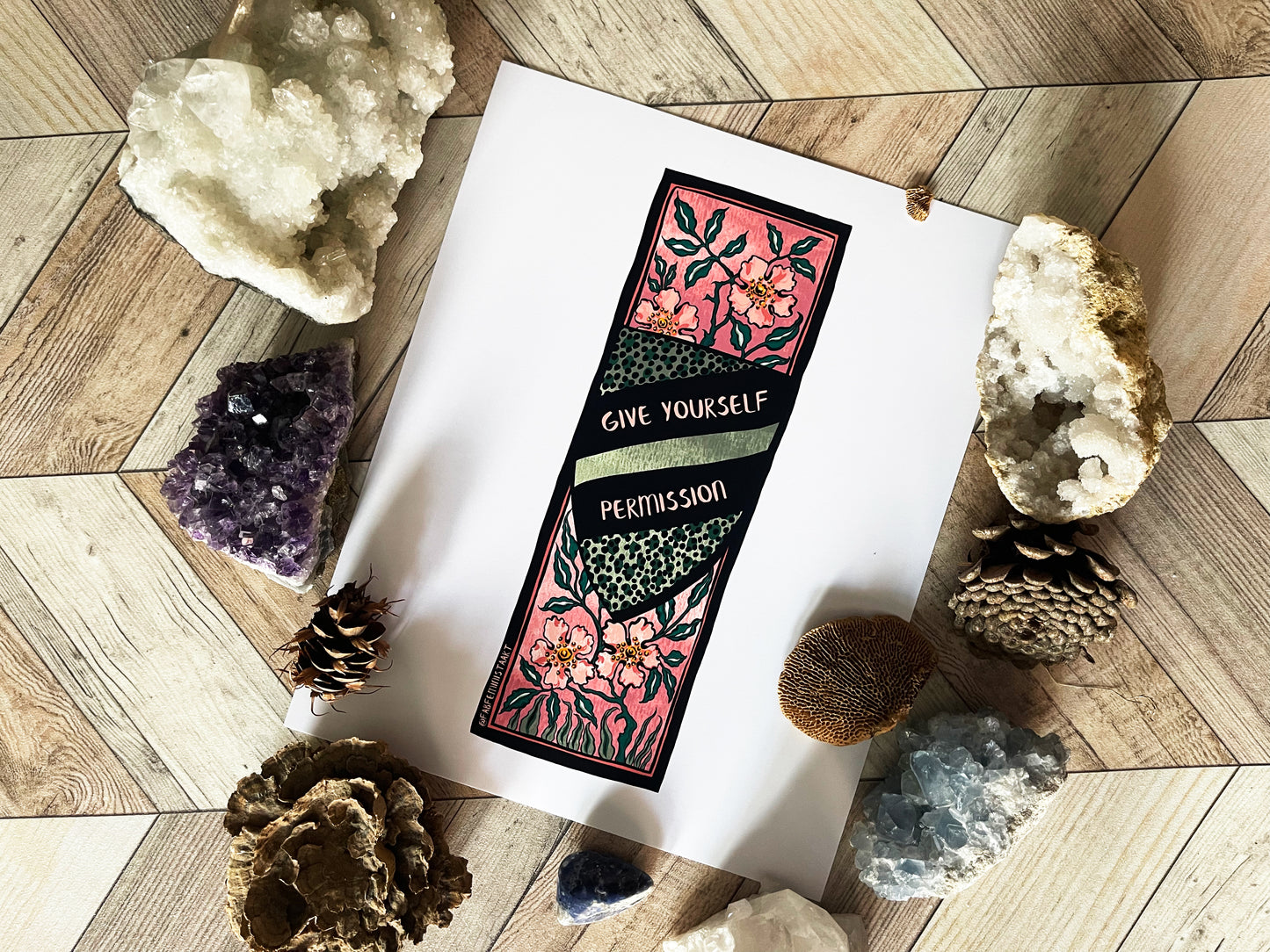 Give Yourself Permission: Self Care Print