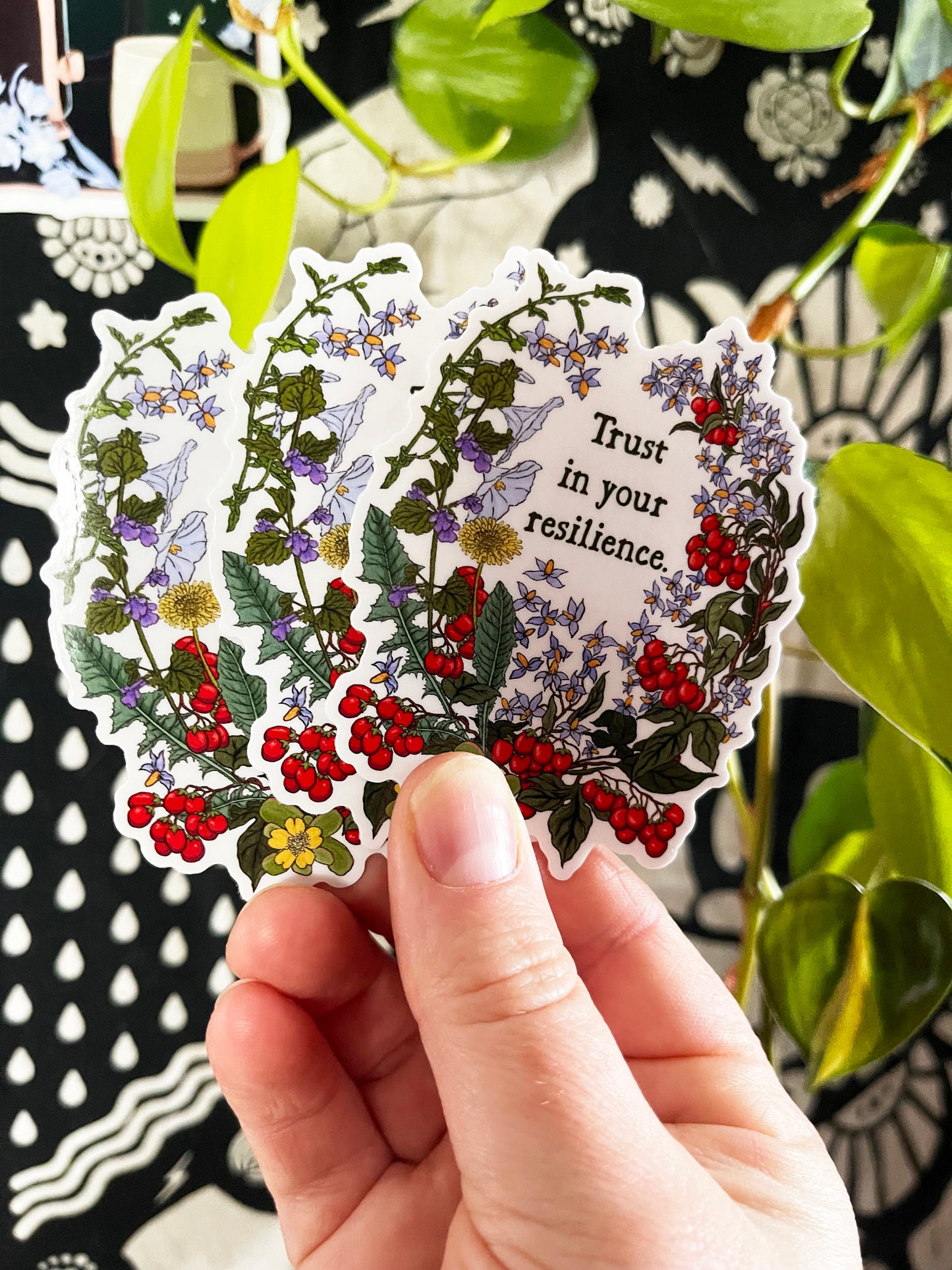 Trust In Your Resilience: Self Care Sticker