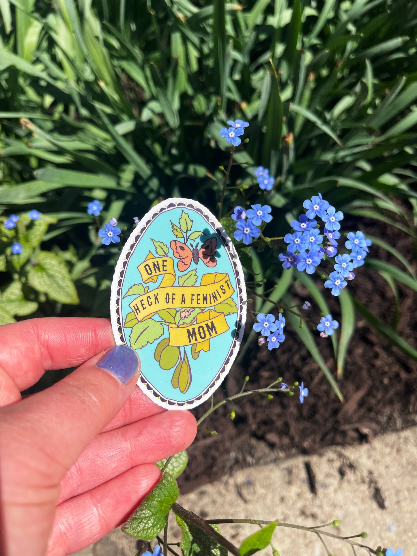 One Heck Of A Feminist Mom: Feminist Sticker