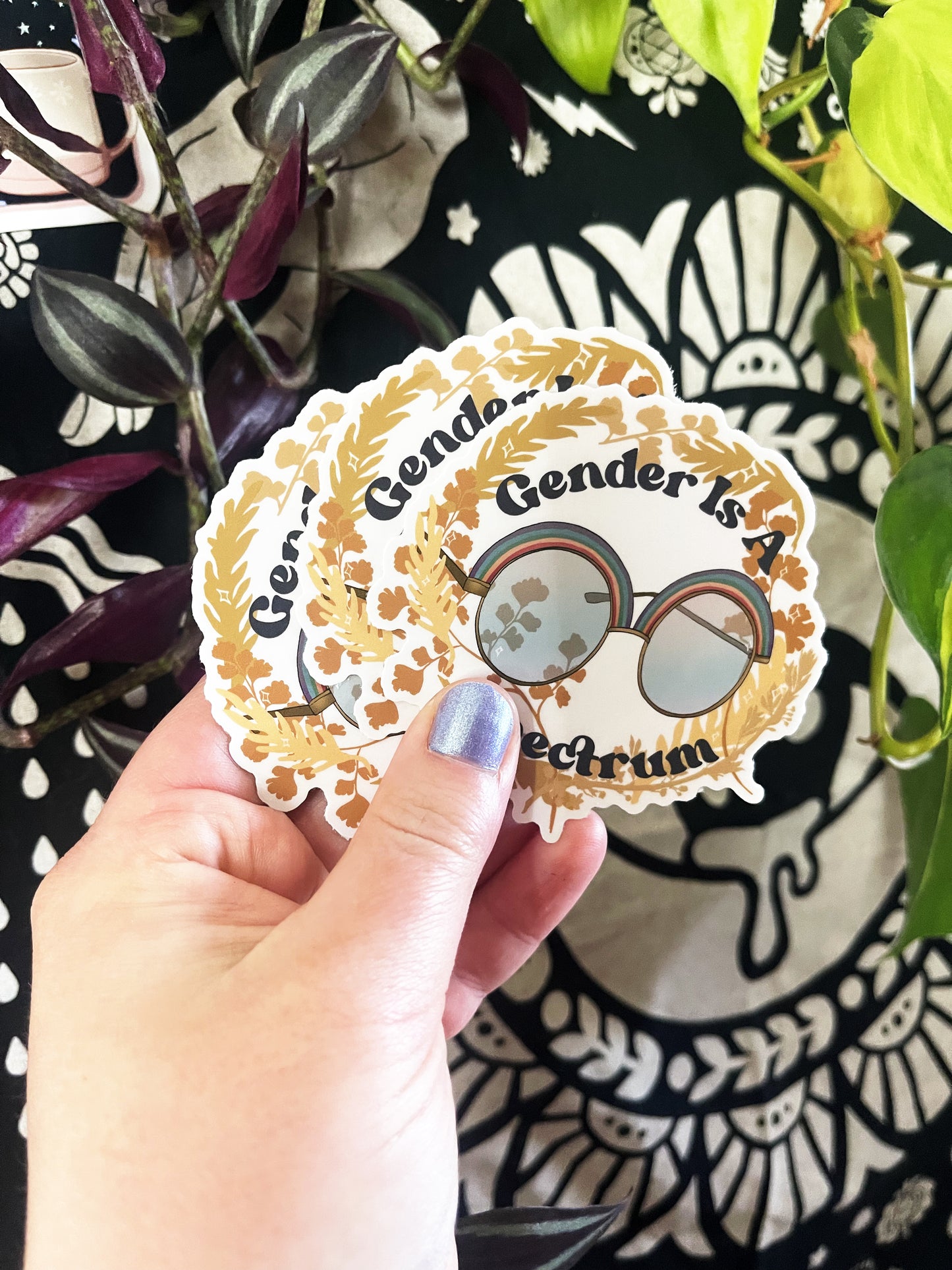 Gender Is A Spectrum: LGBTQ Pride Sticker