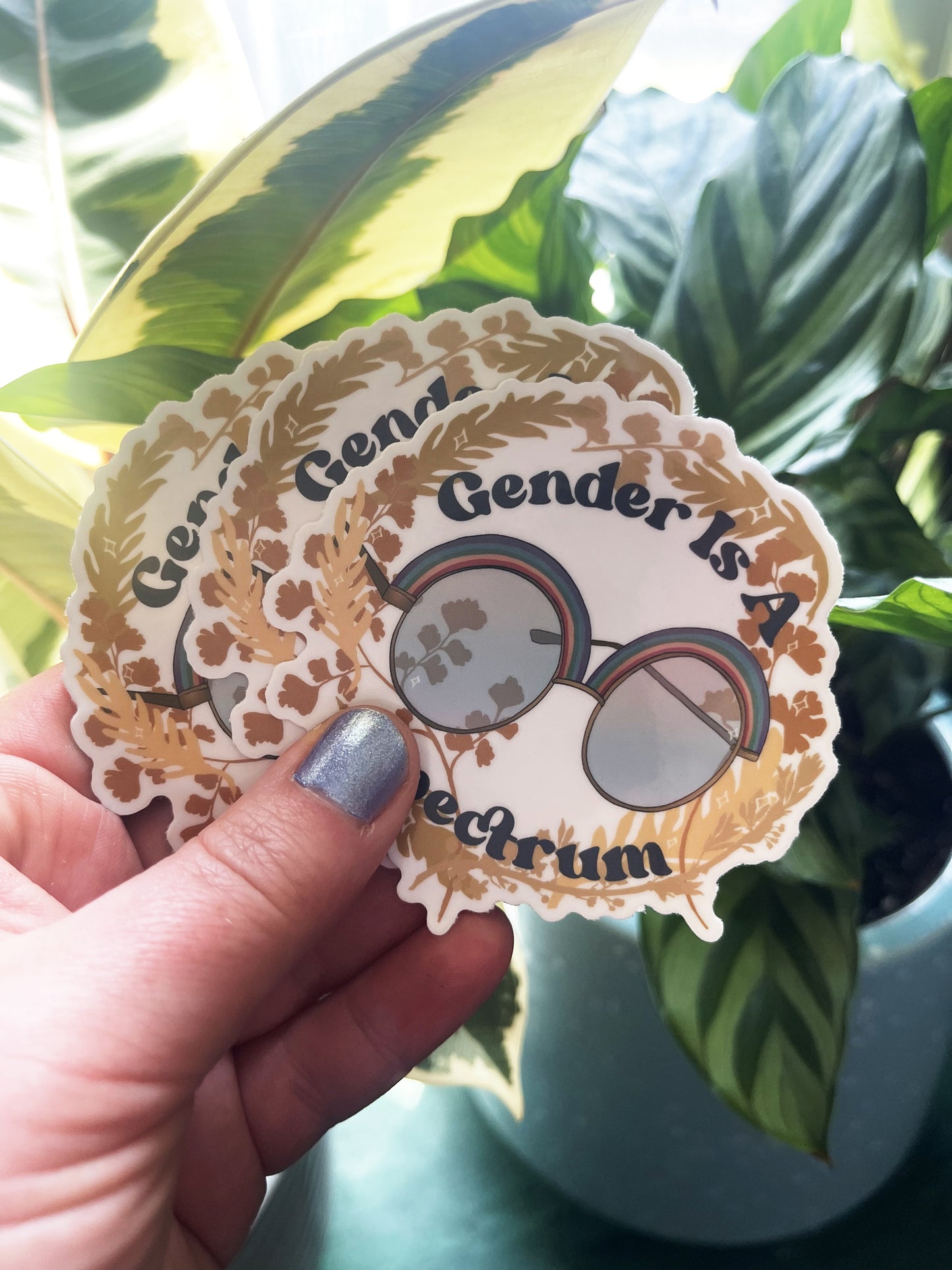 Gender Is A Spectrum: LGBTQ Pride Sticker