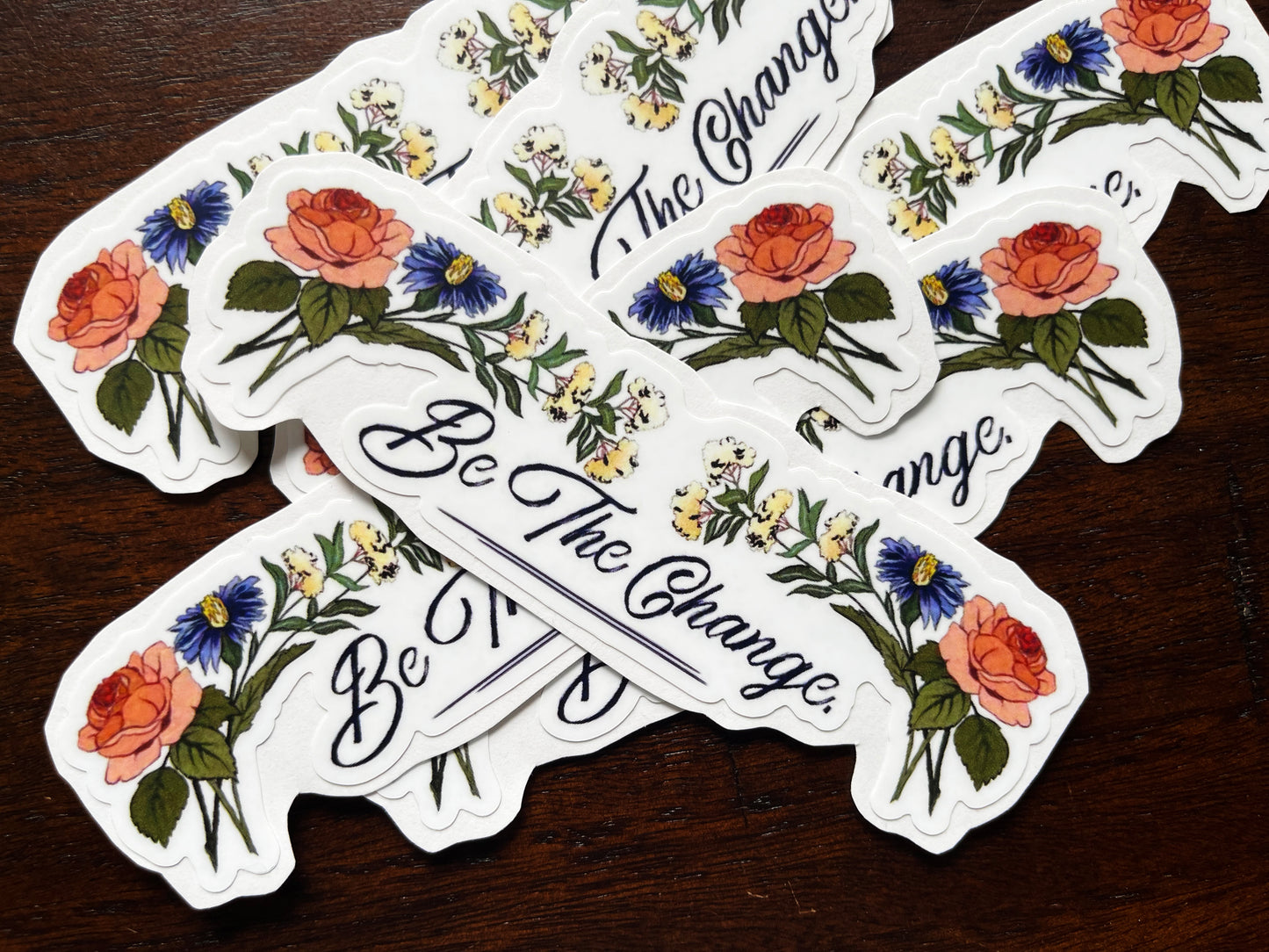 Be The Change: Feminist Sticker
