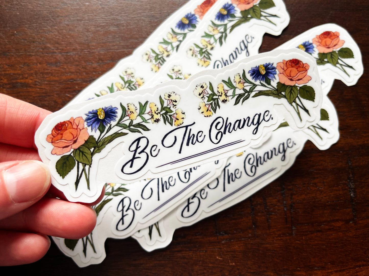 Be The Change: Feminist Sticker