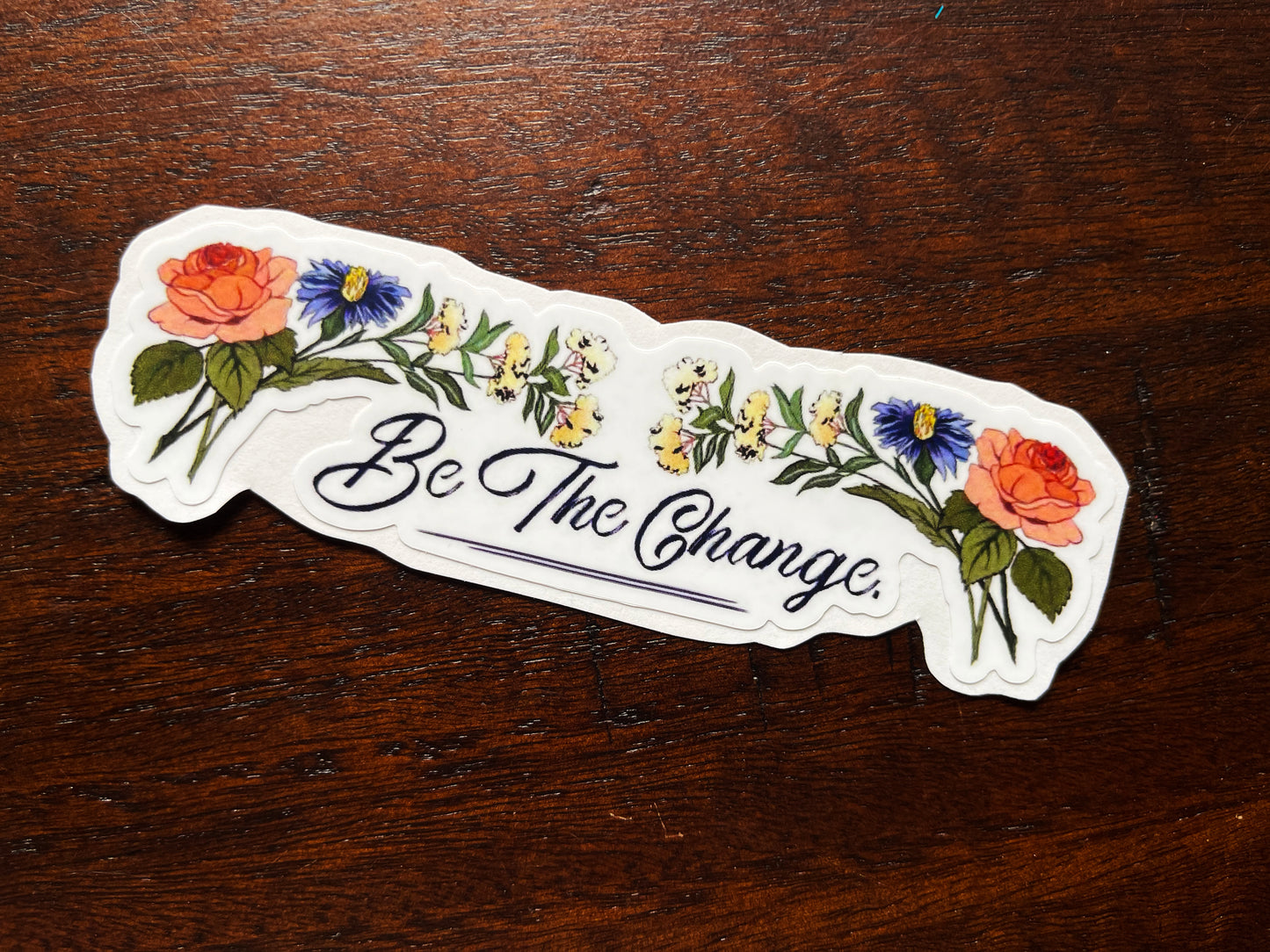 Be The Change: Feminist Sticker