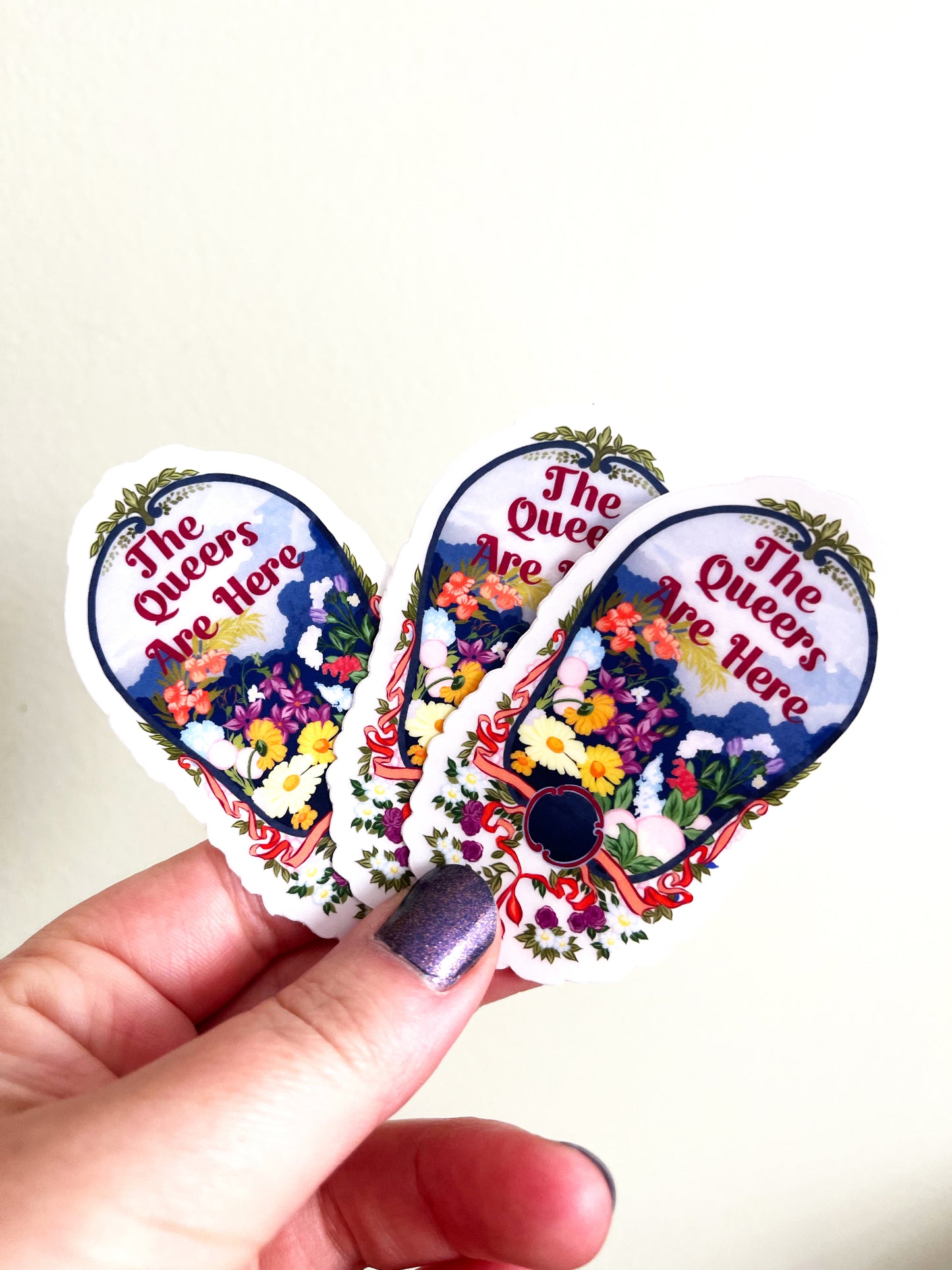 The Queers Are Here: LGBTQ Sticker