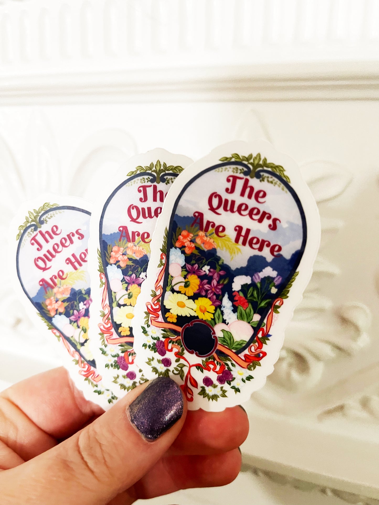 The Queers Are Here: LGBTQ Sticker