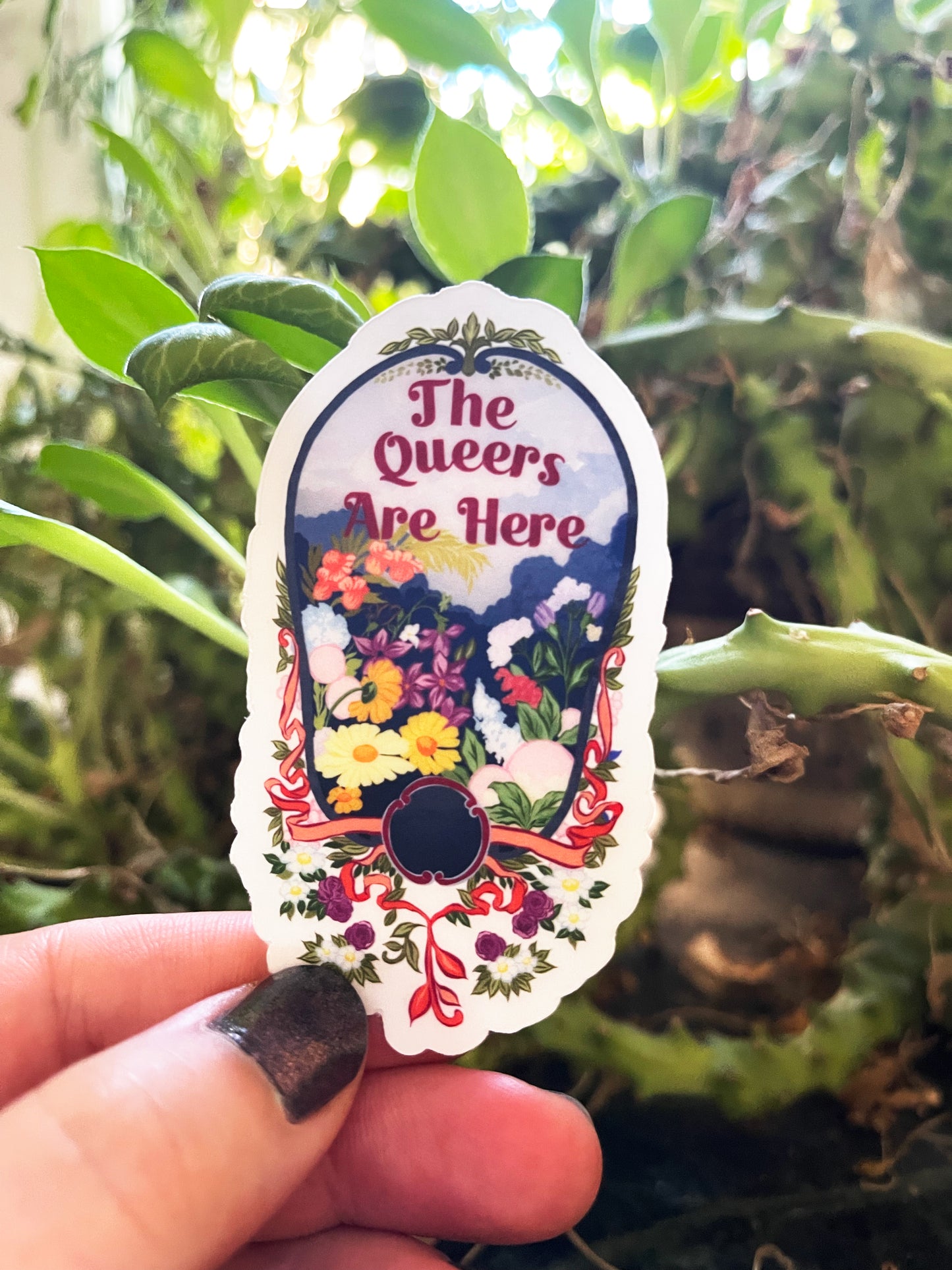 The Queers Are Here: LGBTQ Sticker