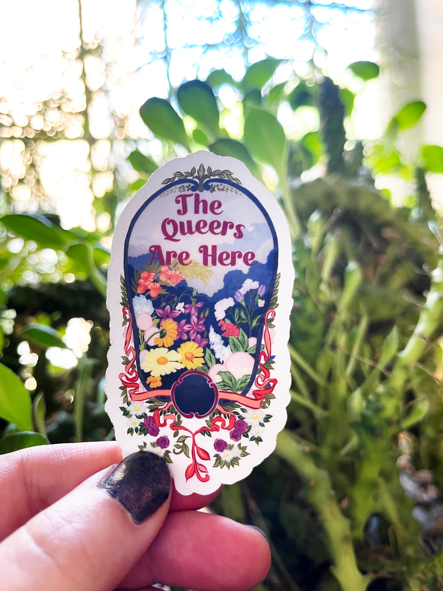 The Queers Are Here: LGBTQ Sticker
