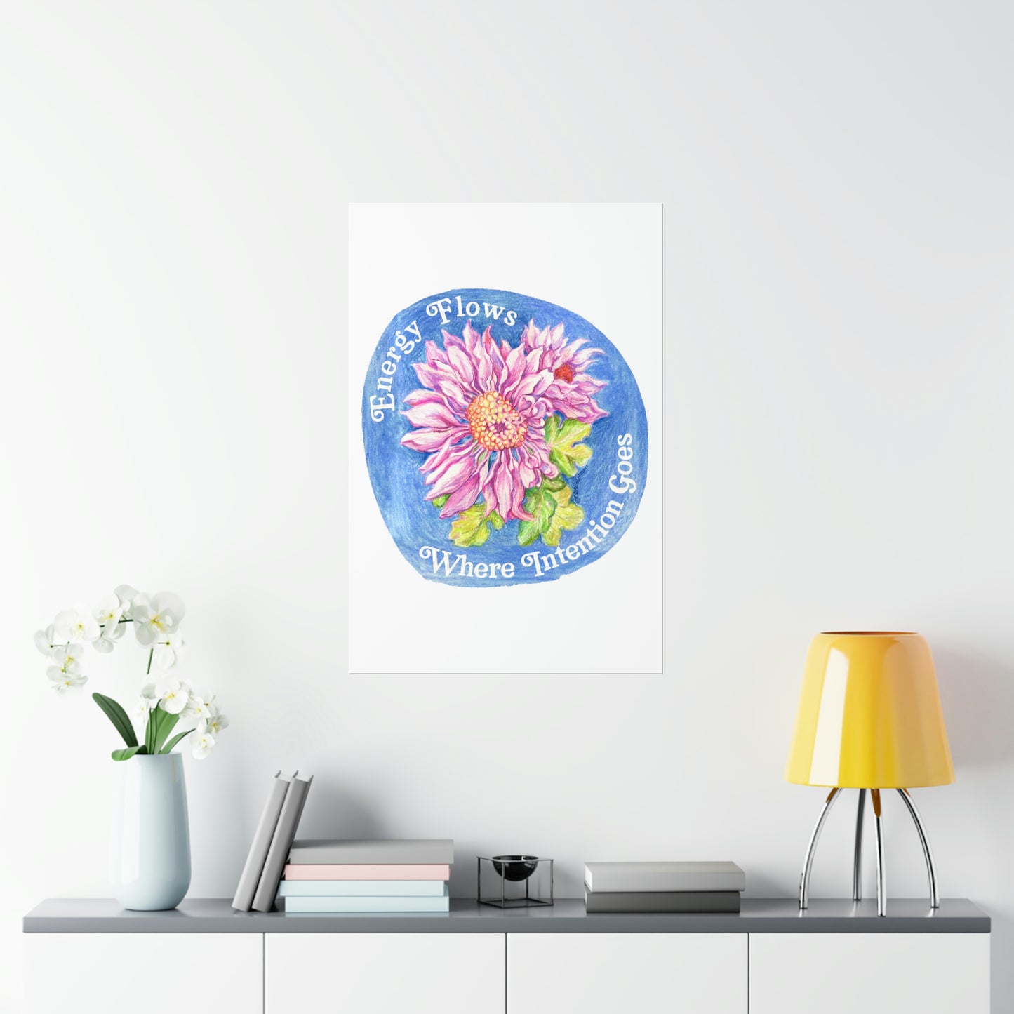 Energy Flows Where Intention Goes: Mental Health Print