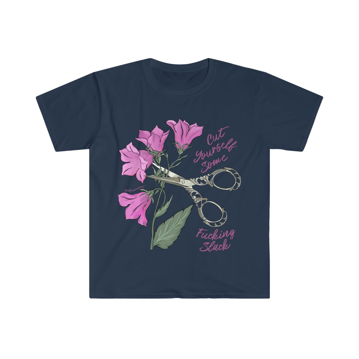 Cut Yourself Some Fucking Slack: Mental Health Shirt