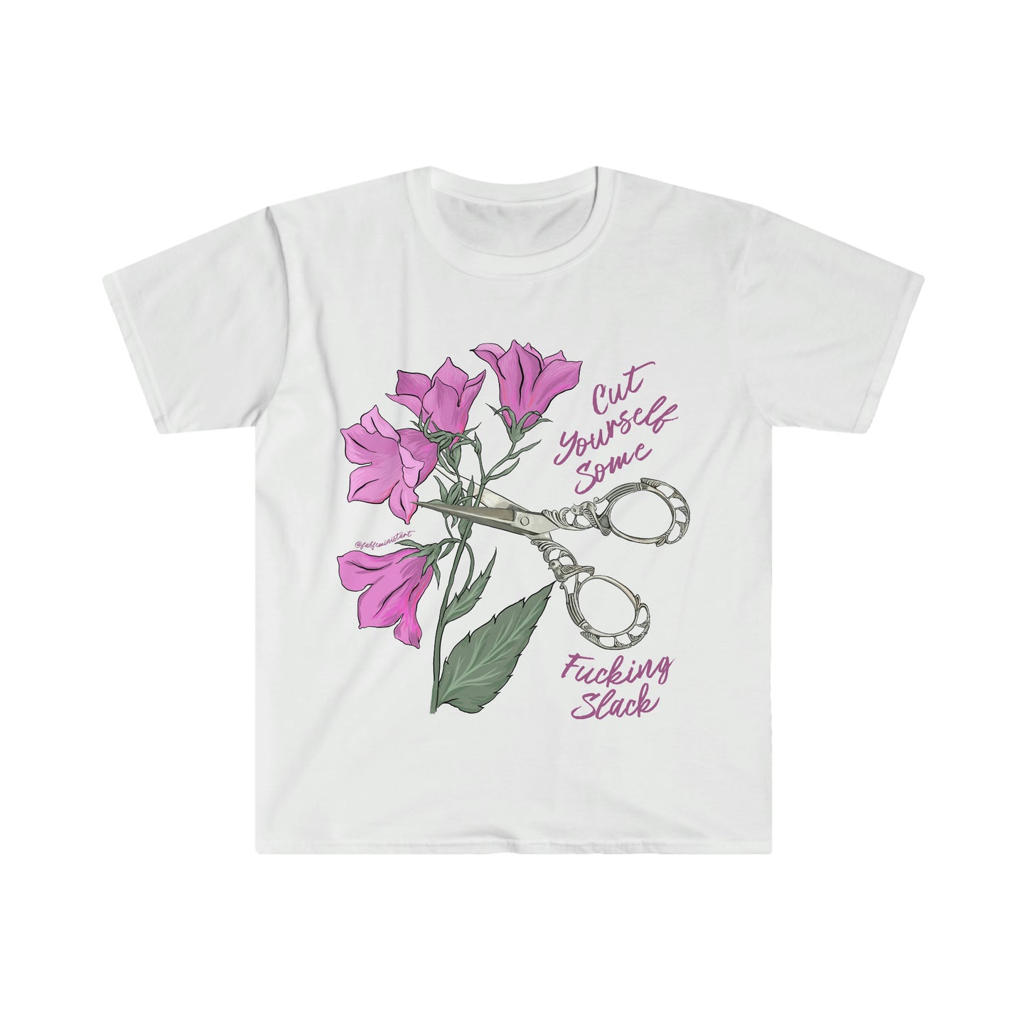 Cut Yourself Some Fucking Slack: Mental Health Shirt