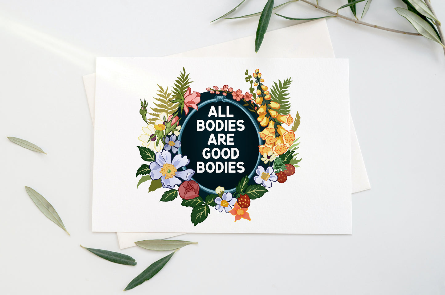 All Bodies Are Good Bodies: Small Body Positive Print