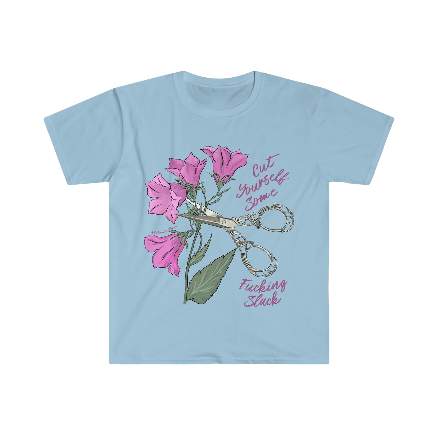 Cut Yourself Some Fucking Slack: Mental Health Shirt