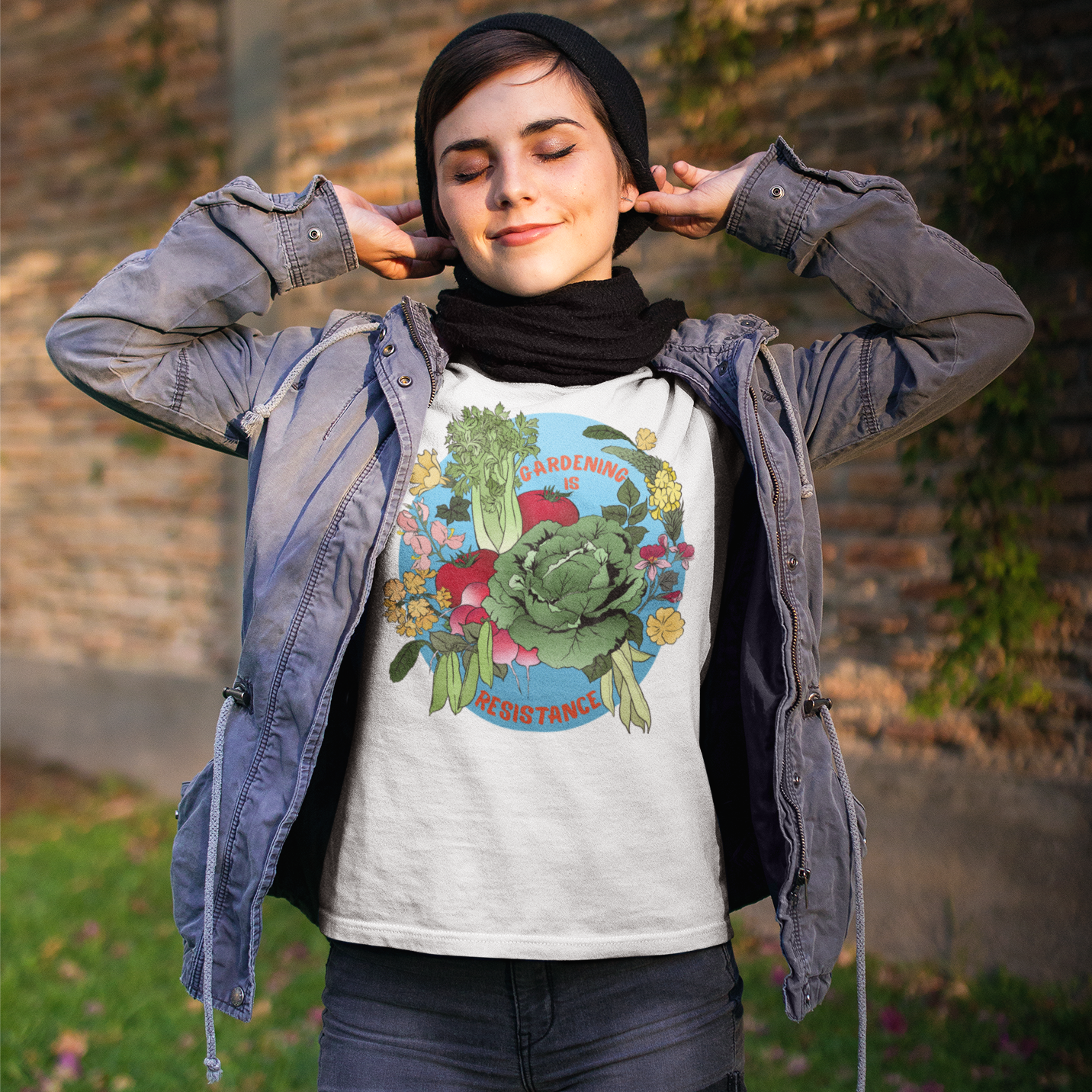 Gardening Is Resistance: Organic Unisex Shirt