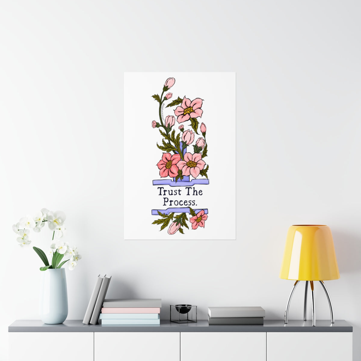 Trust The Process: Mental Health Print