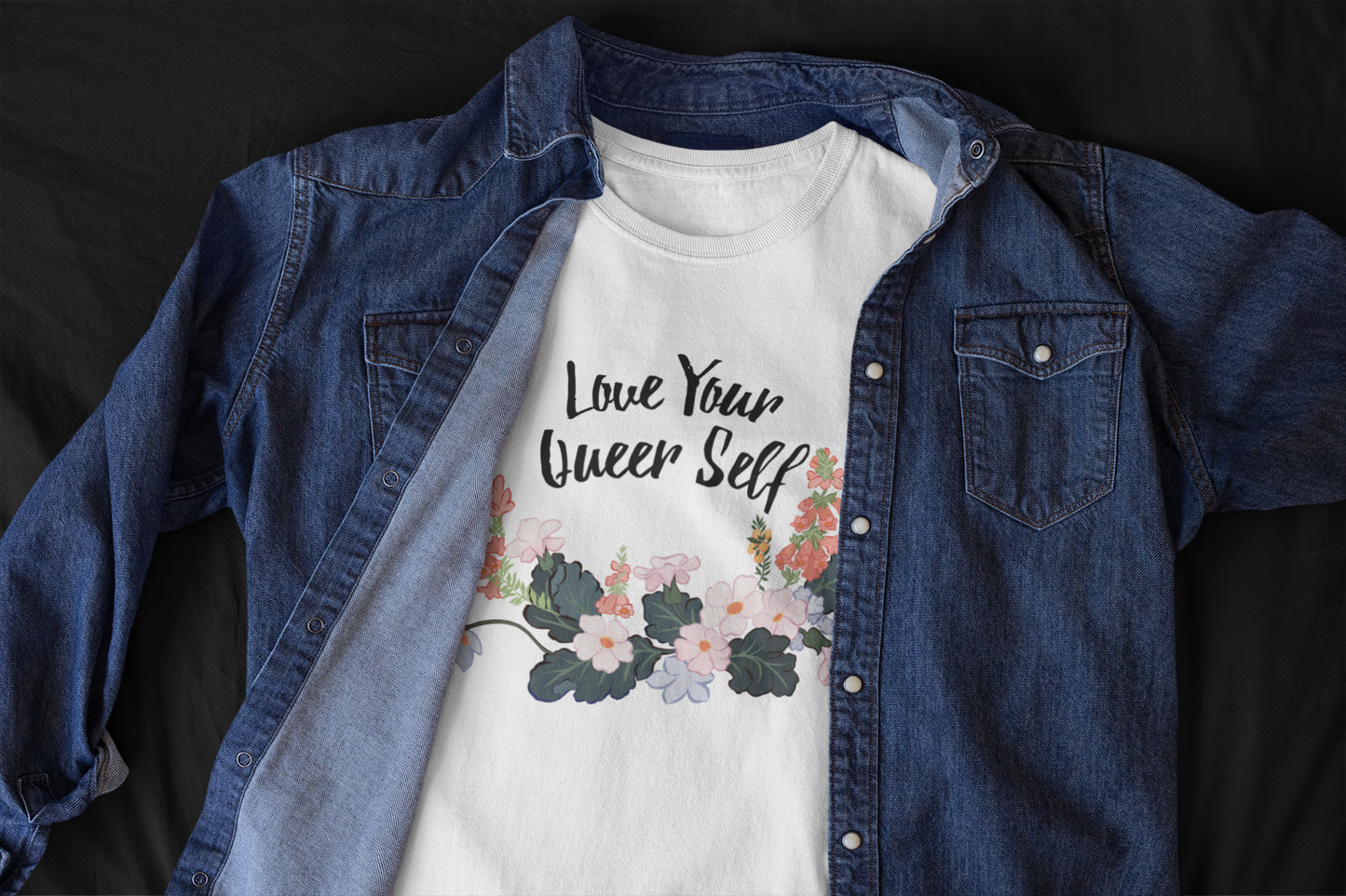 Love Your Queer Self: Unisex Adult Shirt