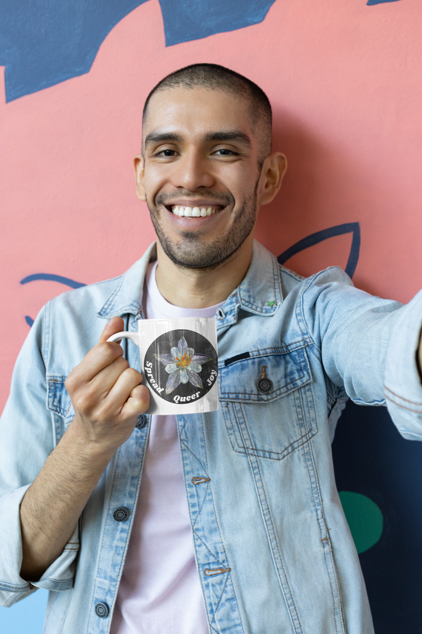 Spread Queer Joy: Queer Pride Mug