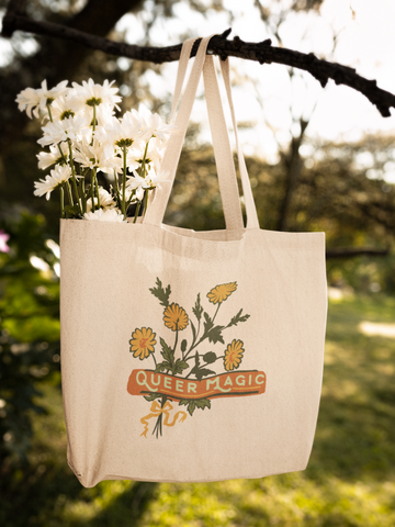 Queer Magic: Large organic tote bag