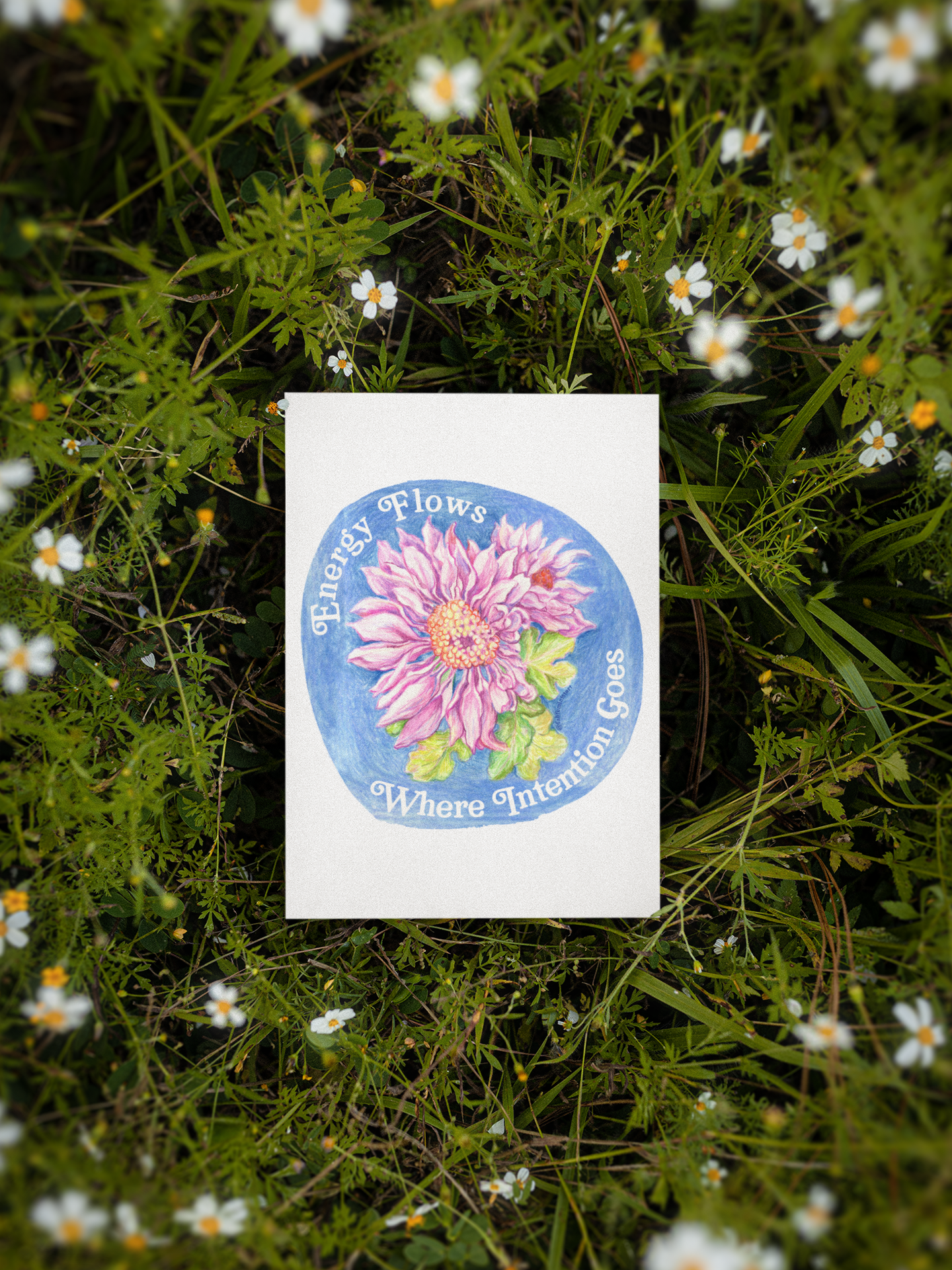 Energy Flows Where Intention Goes: Mental Health Print