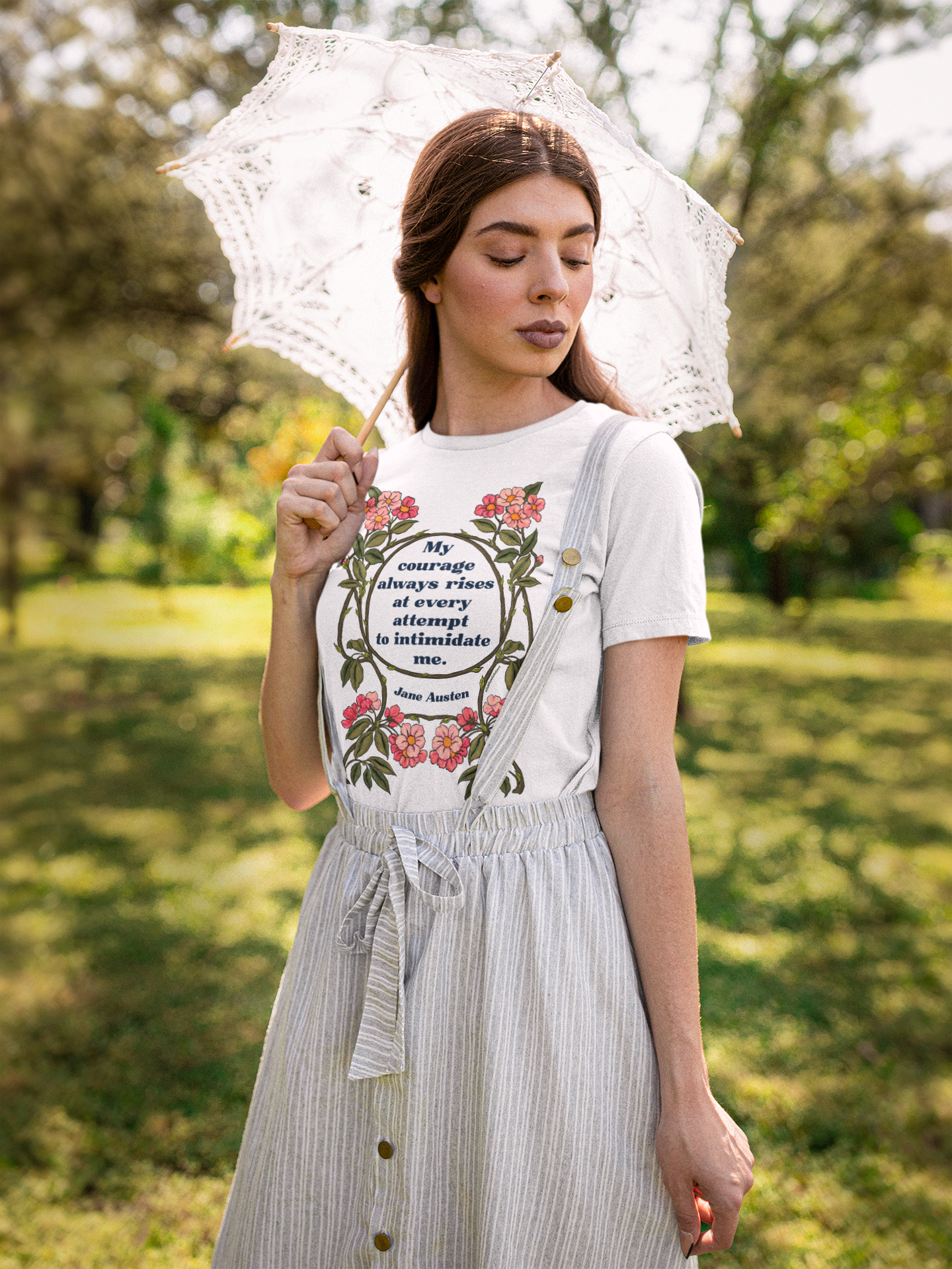 My Courage Always Rises With Every Attempt To Intimidate Me, Jane Austen: Feminist Shirt