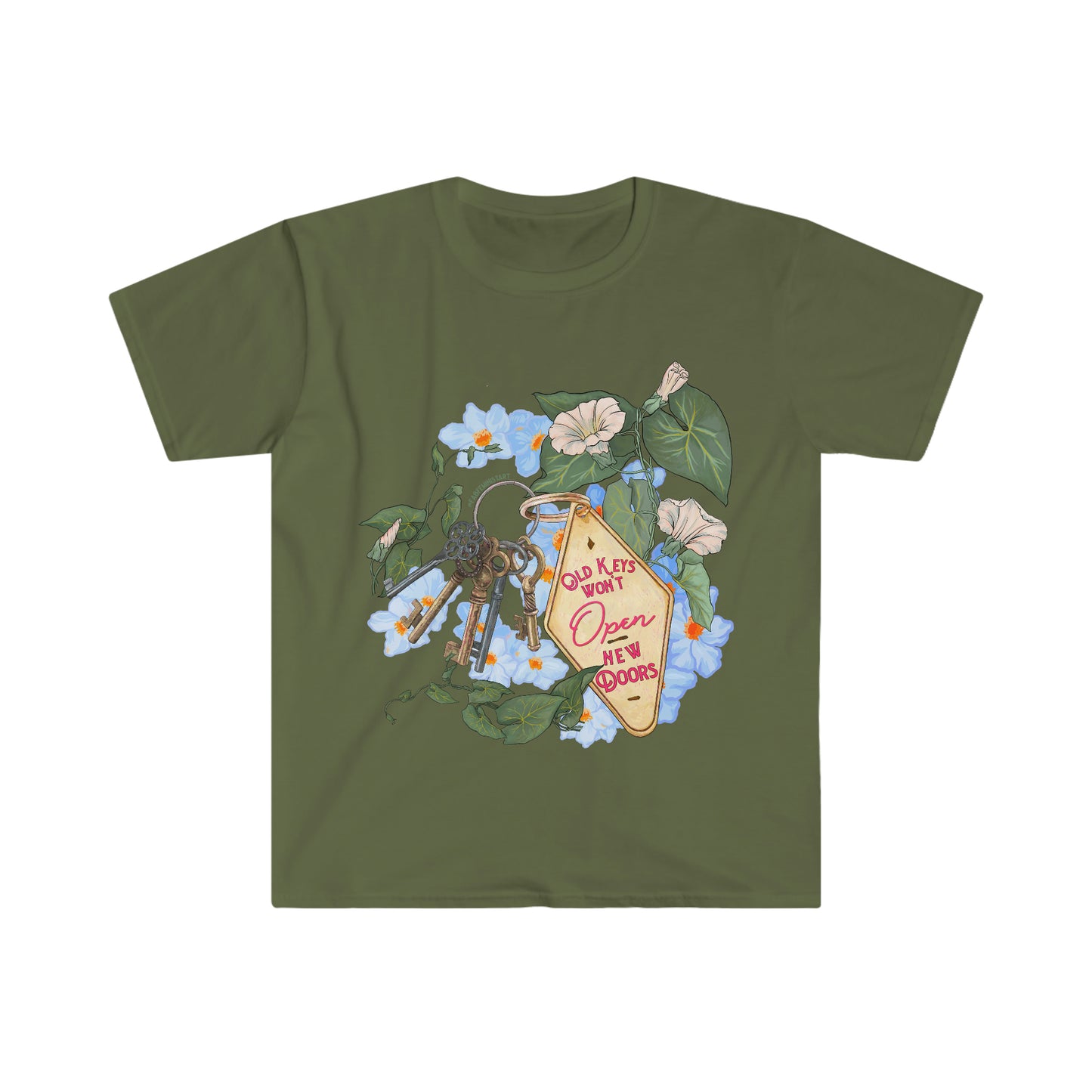Old Keys Won't Open New Doors: Mental Health Shirt