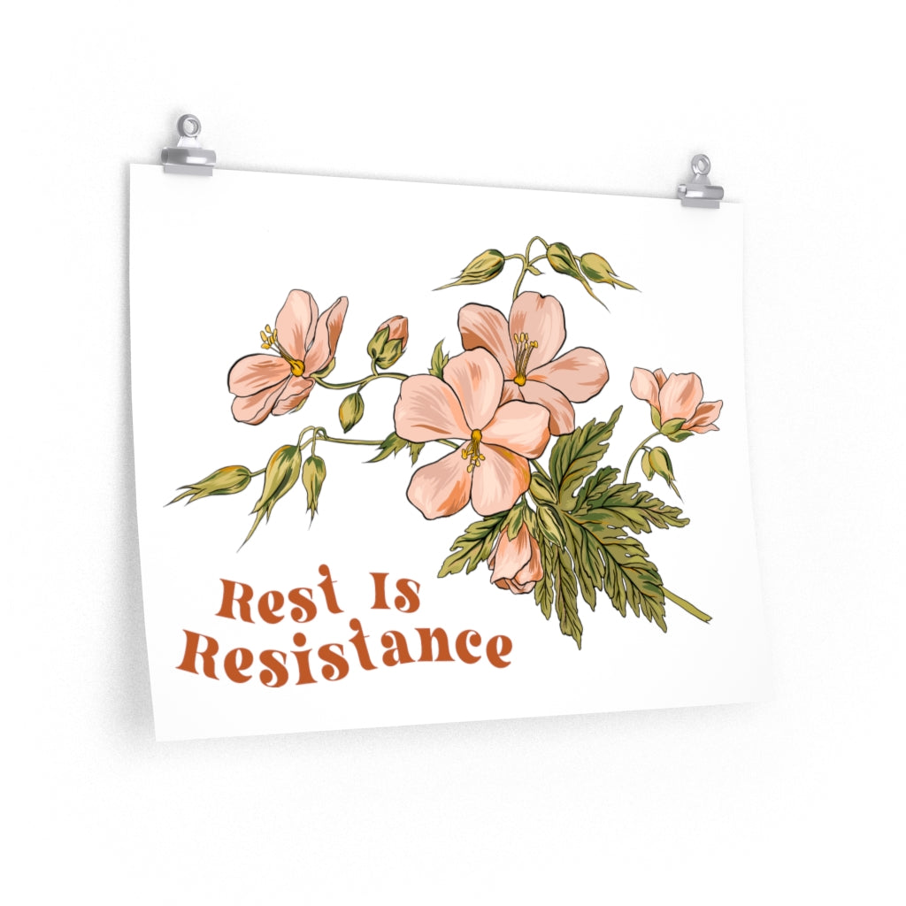 Rest Is Resistance: Feminist Print