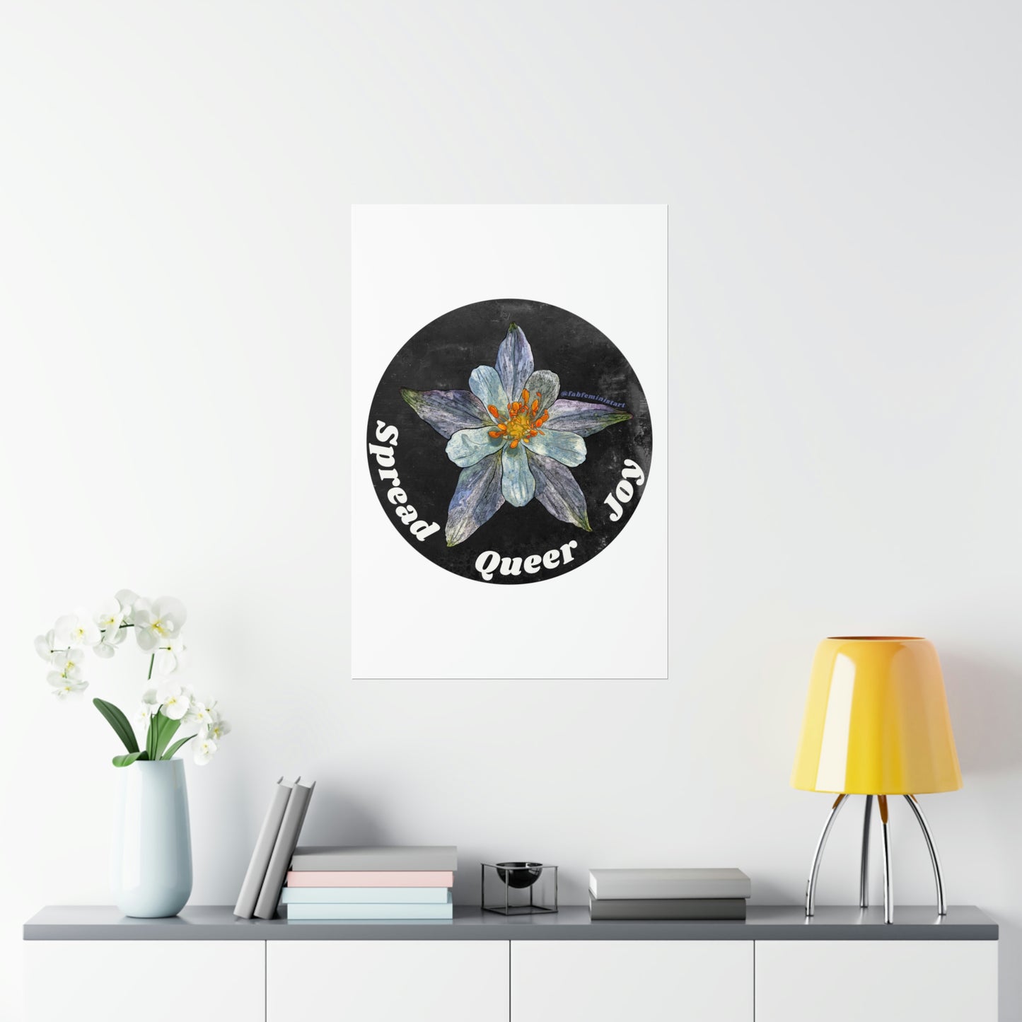 Spread Queer Joy: Pride Art Print