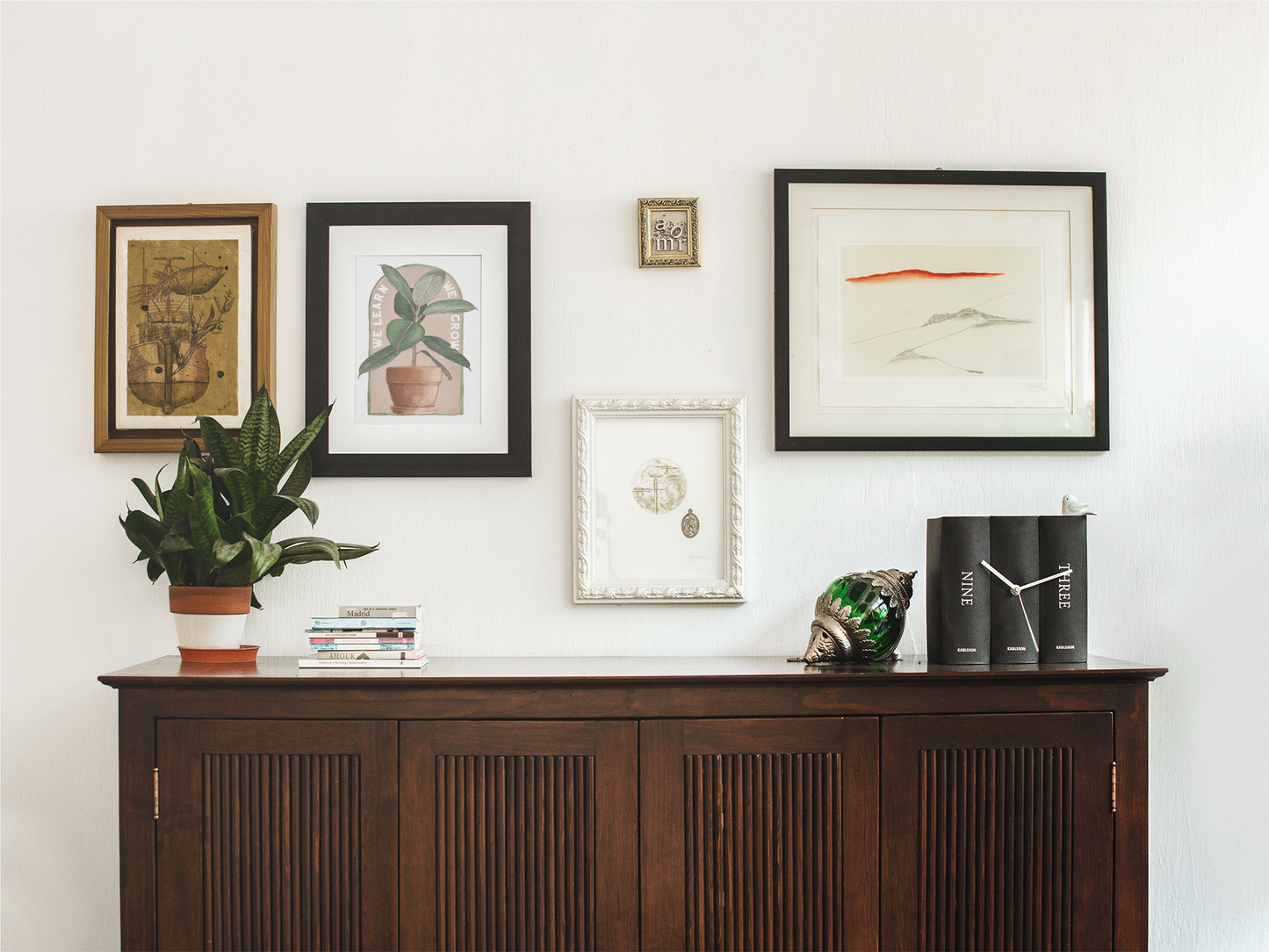 We Learn We Grow: Self Care Print