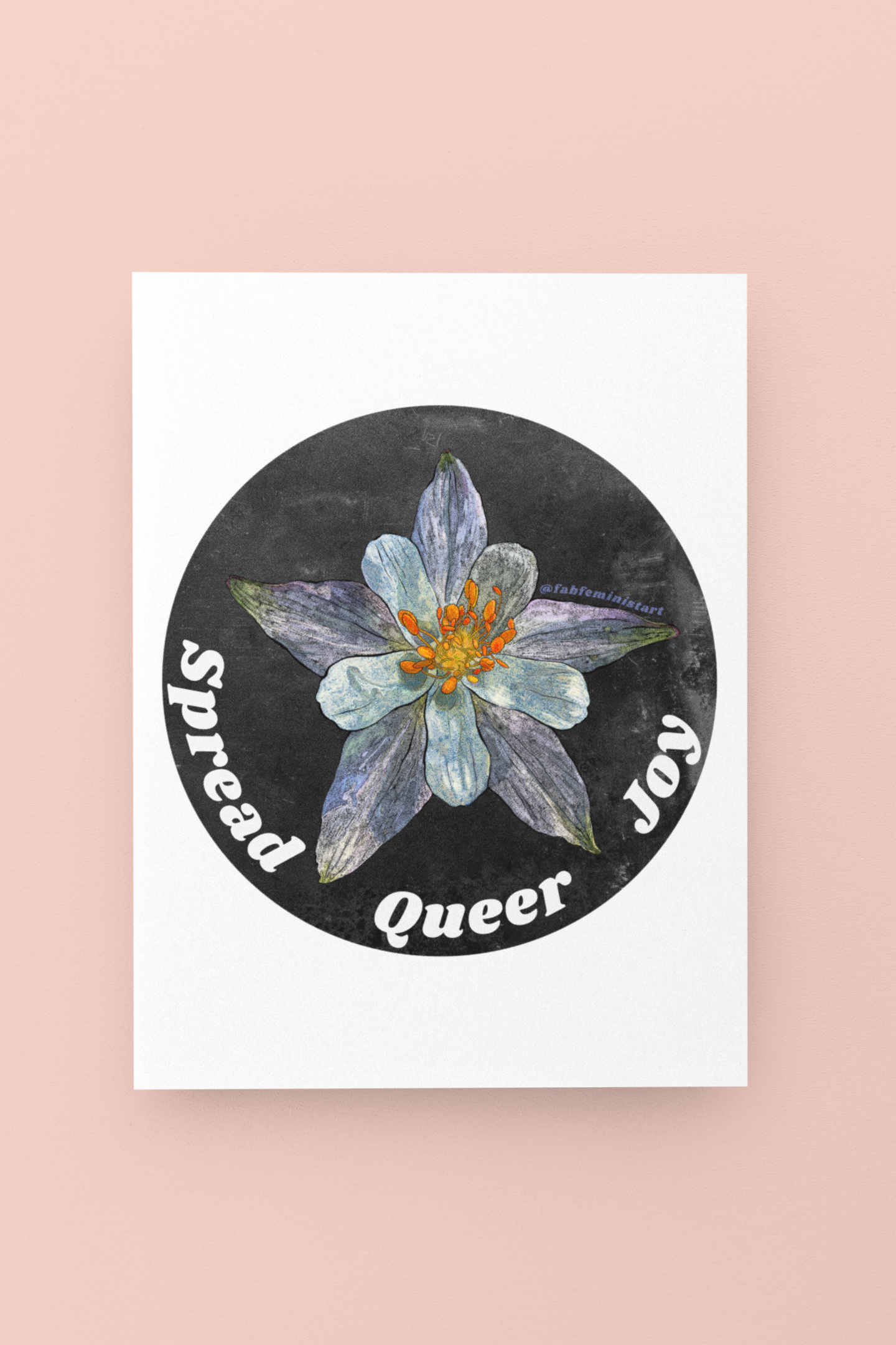 Spread Queer Joy: Pride Art Print