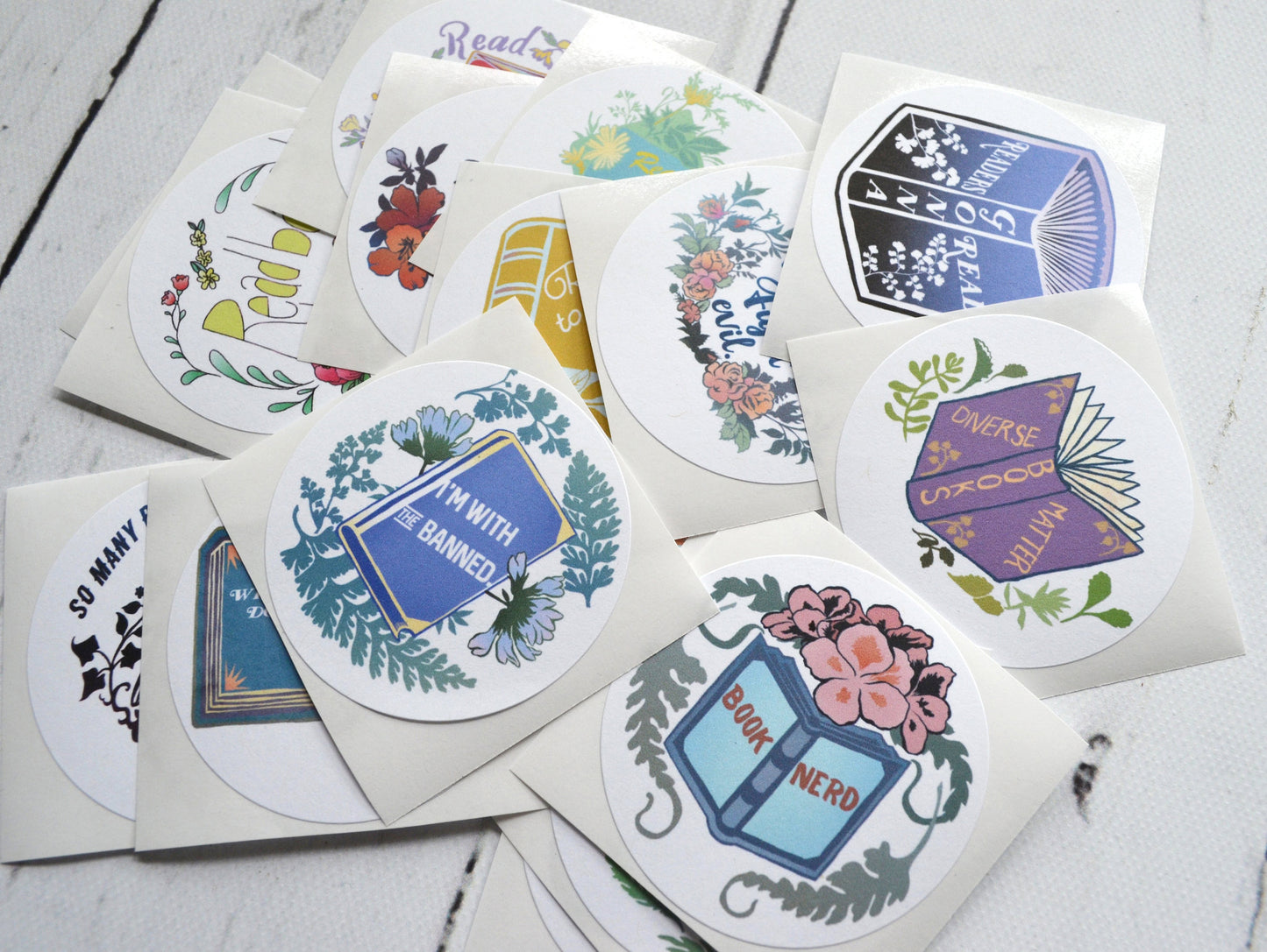 Banned Books Sticker Set