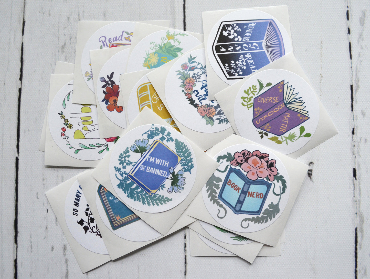 Banned Books Sticker Set
