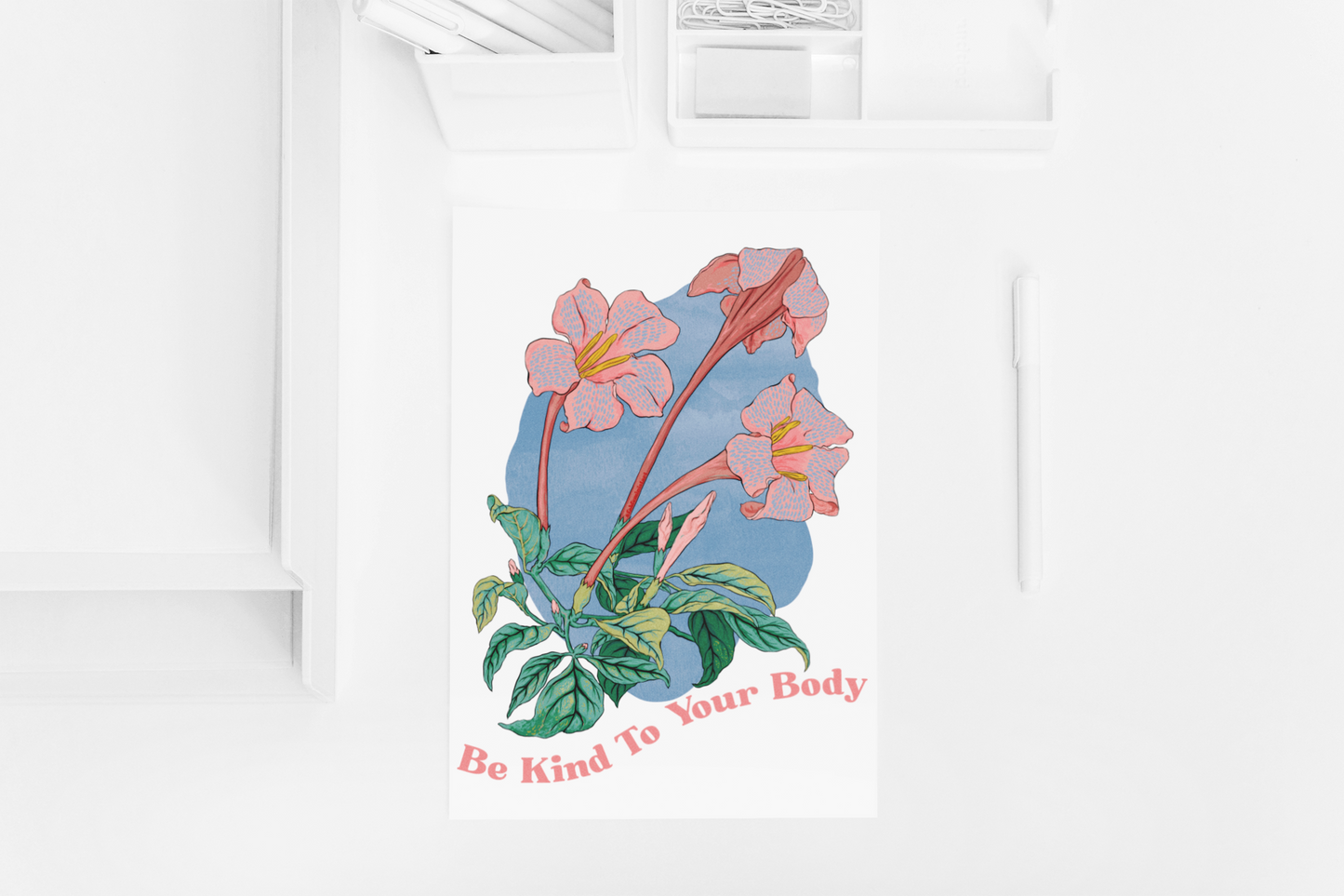 Be Kind To Your Body: Body Positive Print