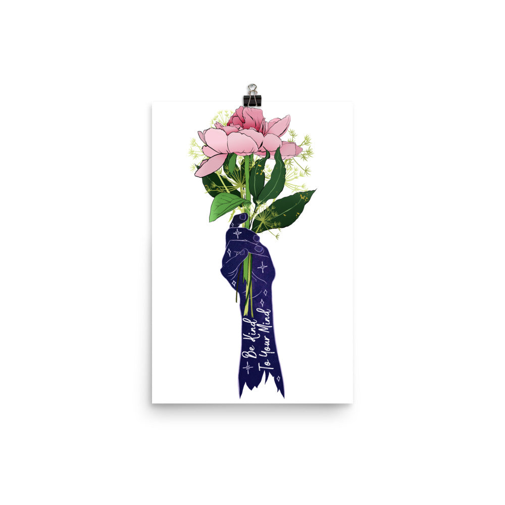 Be Kind To Your Mind: Self Care Print