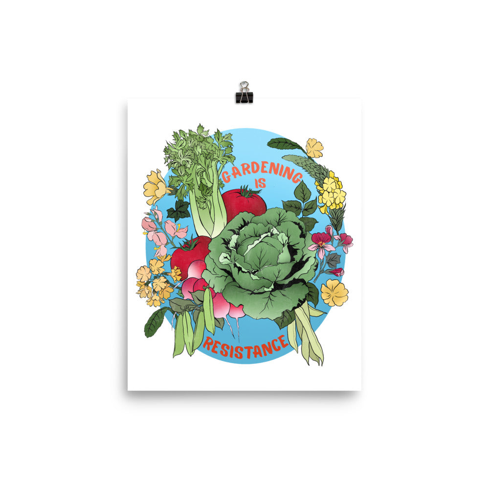 Gardening Is Resistance: Eco Feminism Print