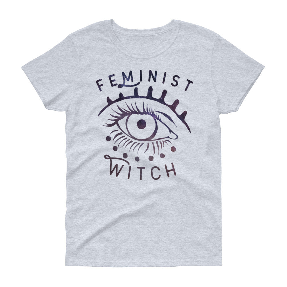 Feminist Witch: Femme Fitted Shirt