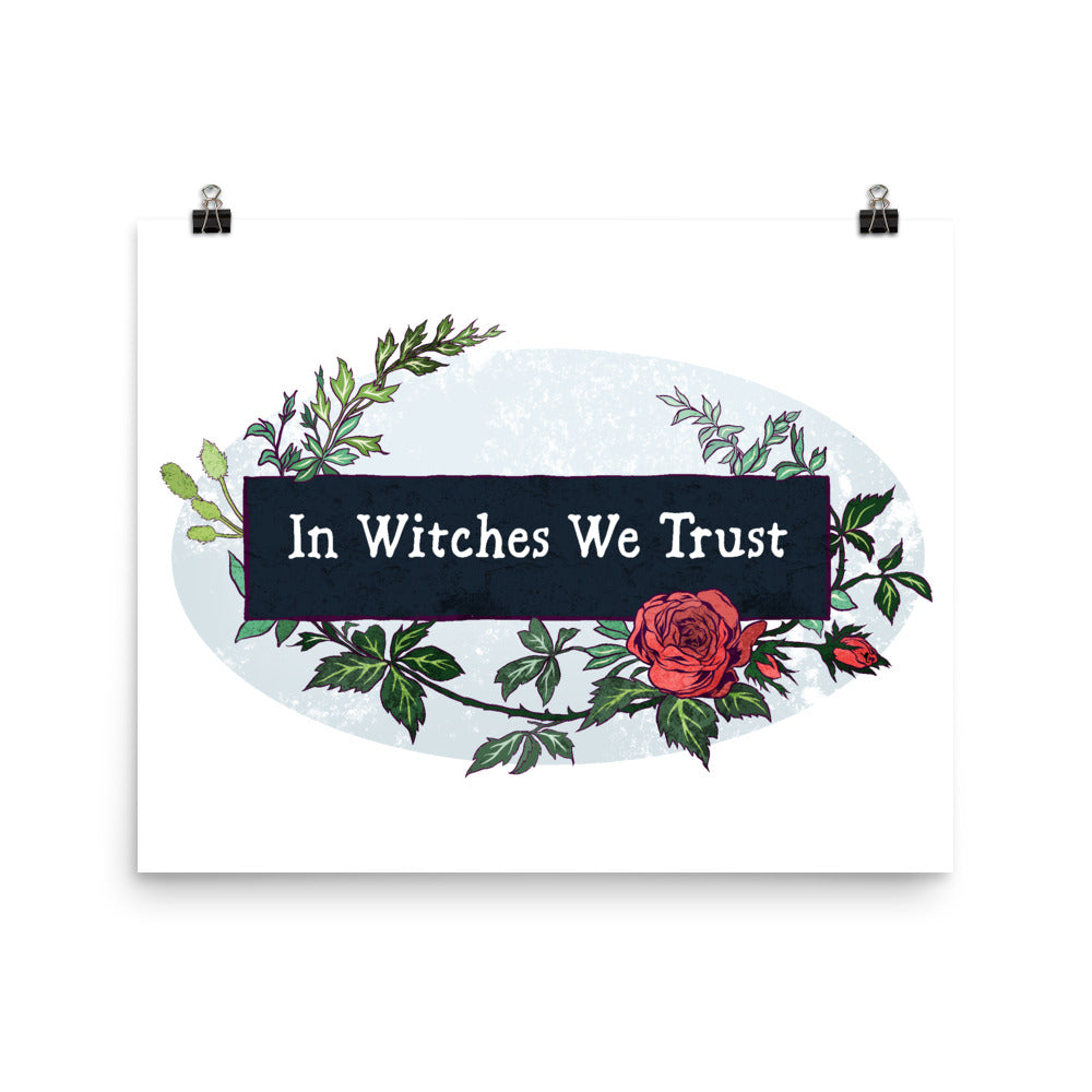 In Witches We Trust: Feminist Print