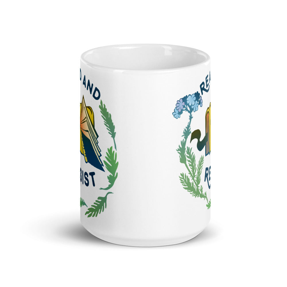 Read and Resist: Bibliophile Mug