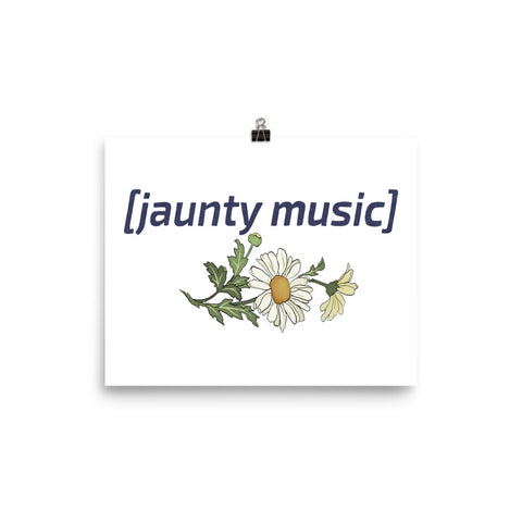 Jaunty Music: Anne Lister Print
