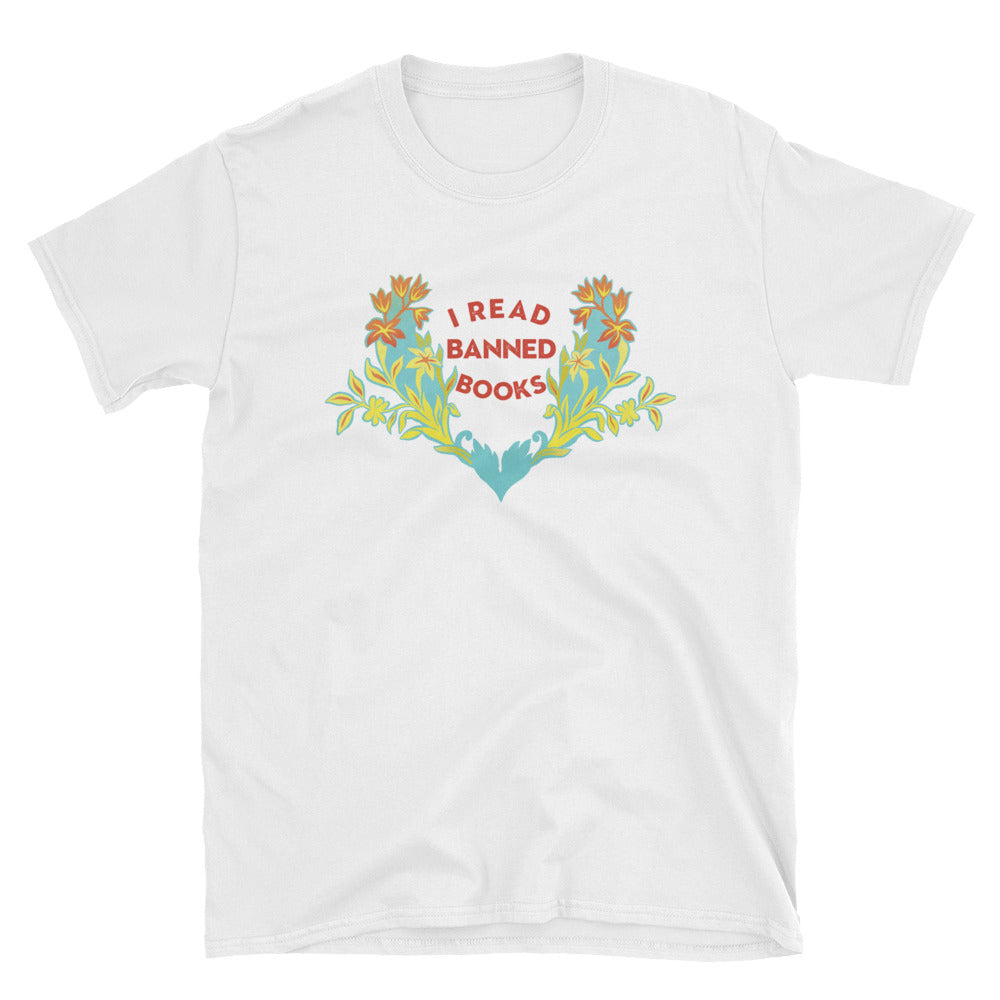 I Read Banned Books: Unisex Adult Shirt