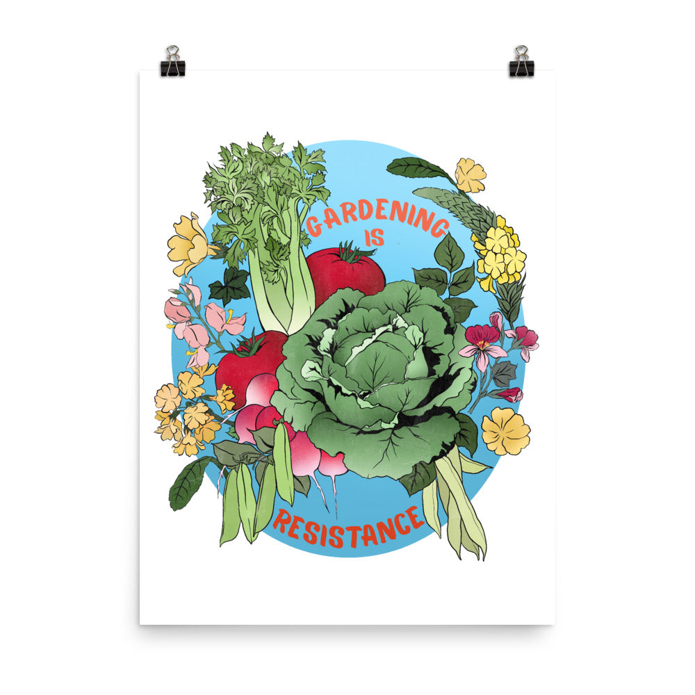 Gardening Is Resistance: Eco Feminism Print