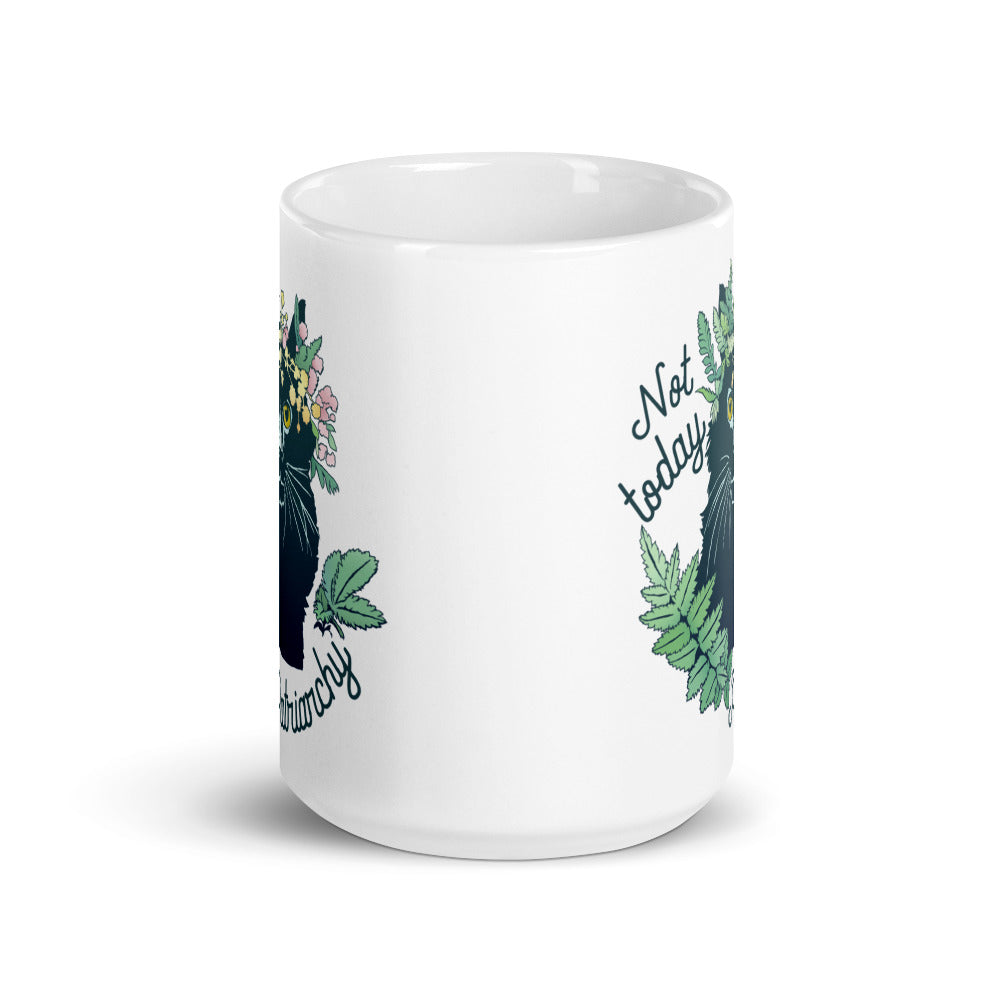 Not Today Patriarchy: Feminist Mug