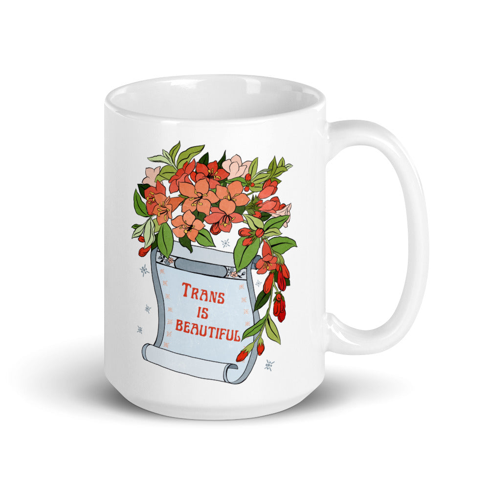 Trans Is Beautiful: LGBTQ Pride Mug