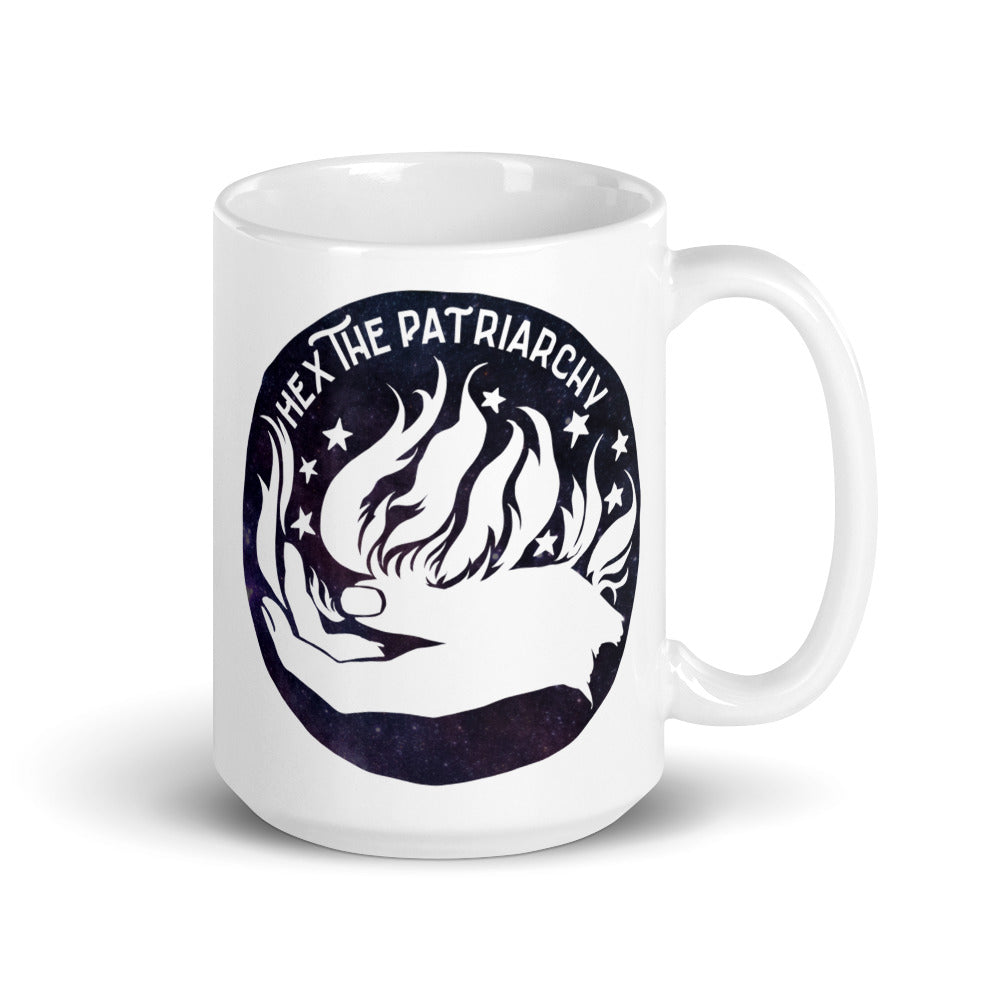 Hex The Patriarchy: Feminist Mug