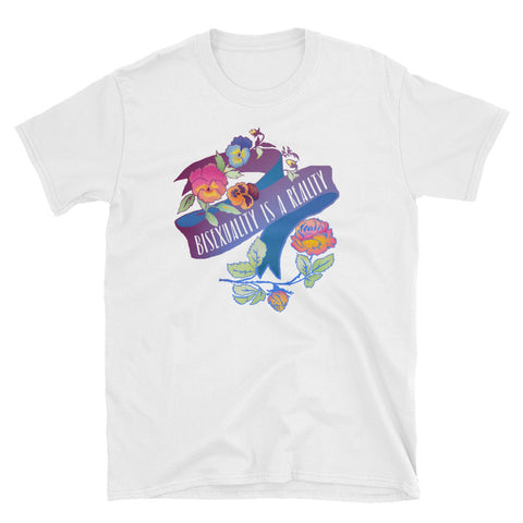 Bisexuality Is A Reality: Unisex Adult Shirt