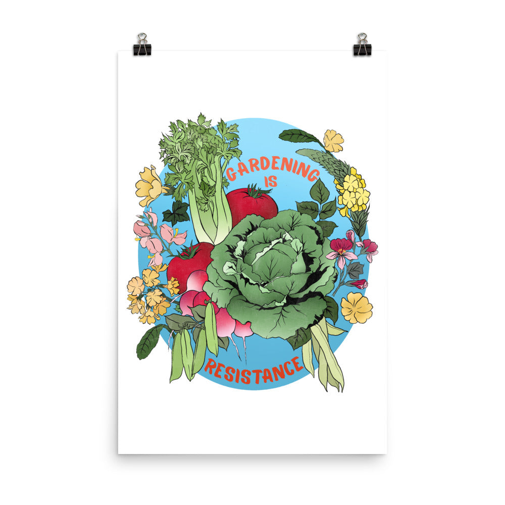 Gardening Is Resistance: Eco Feminism Print