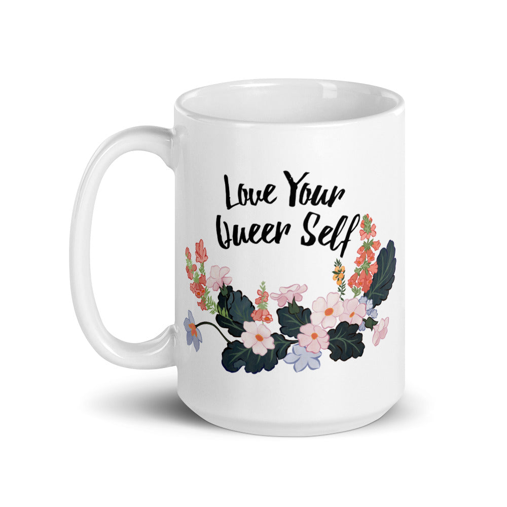 Love Your Queer Self: LGBTQ Pride Mug