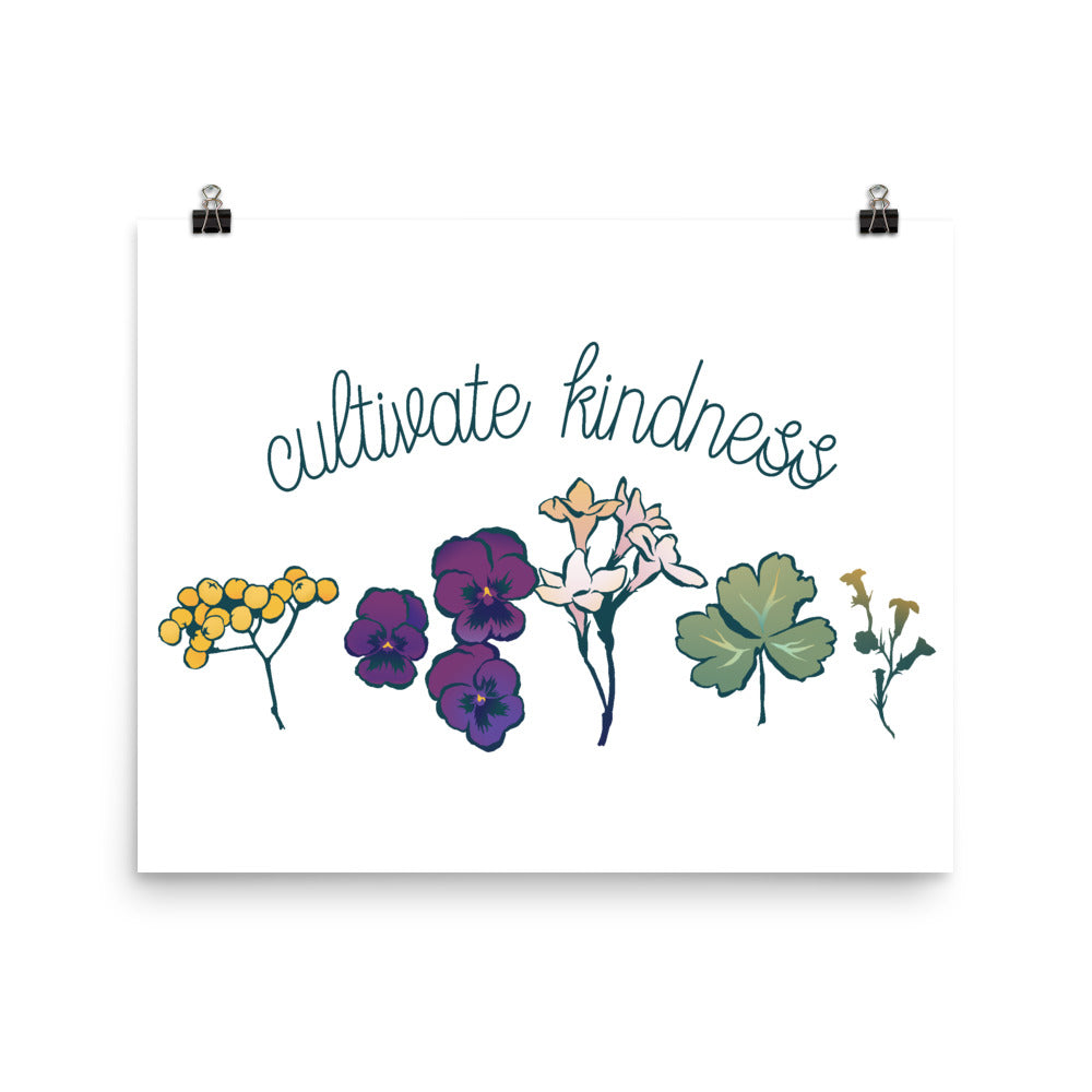 Cultivate Kindness: Self Care Print