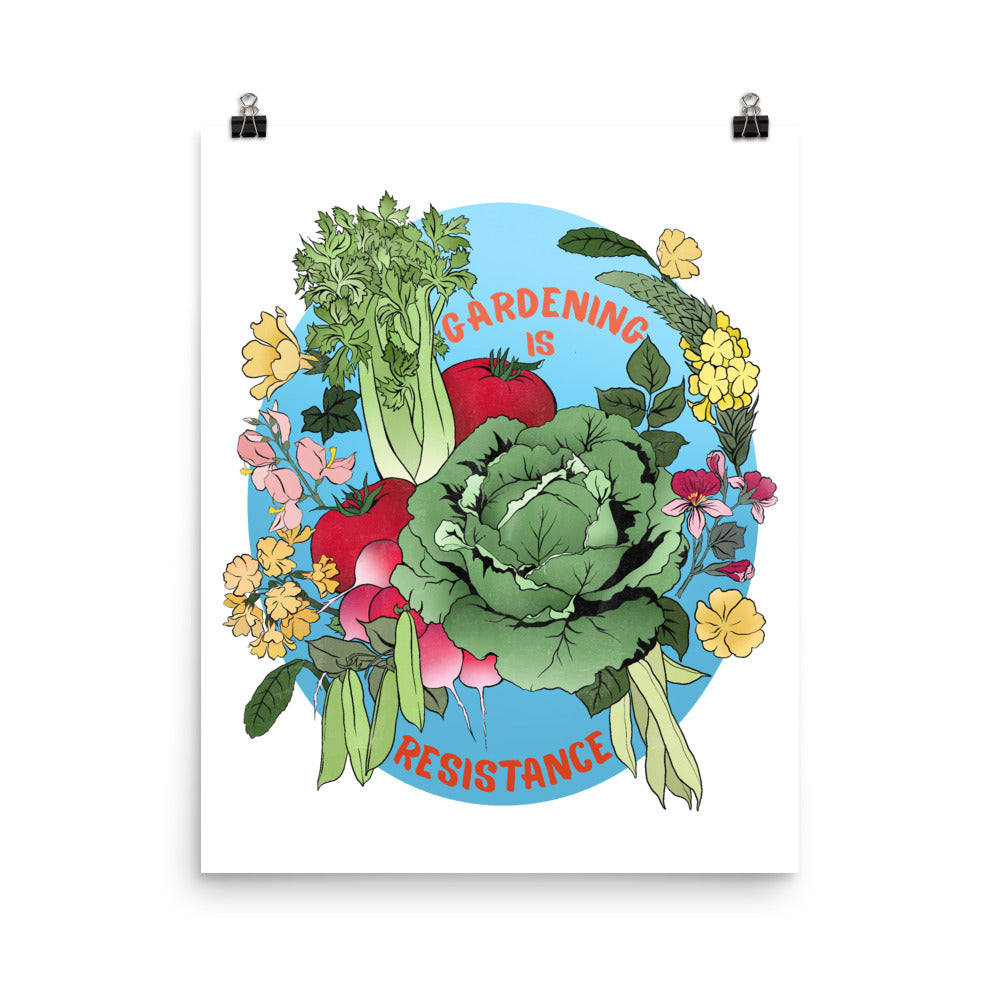 Gardening Is Resistance: Eco Feminism Print